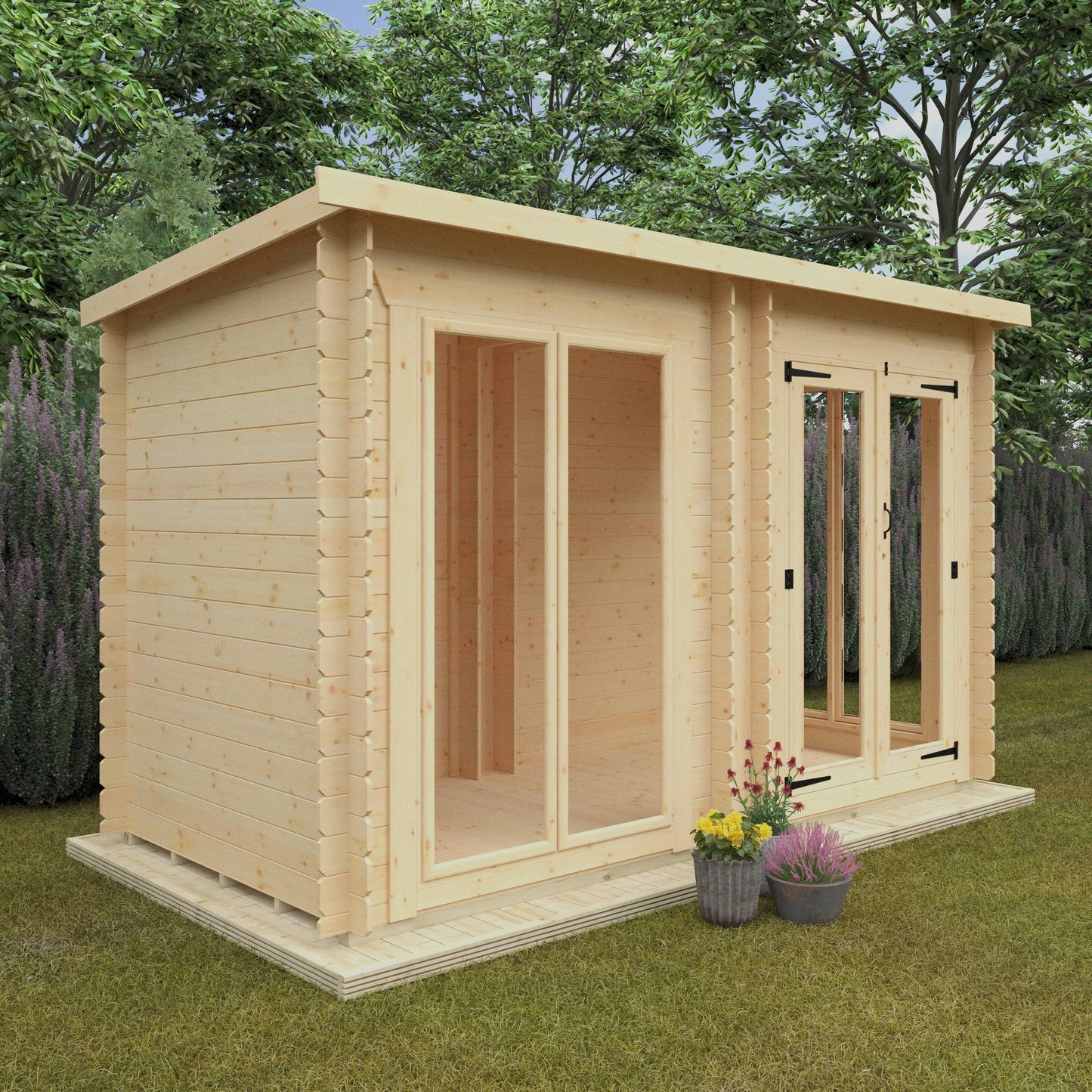 The Astoria 19mm - Log Cabins - Plymouth Sheds