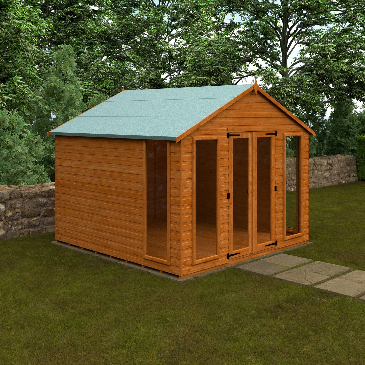 Contemporary Summerhouse - Cabin Bars - Plymouth Sheds