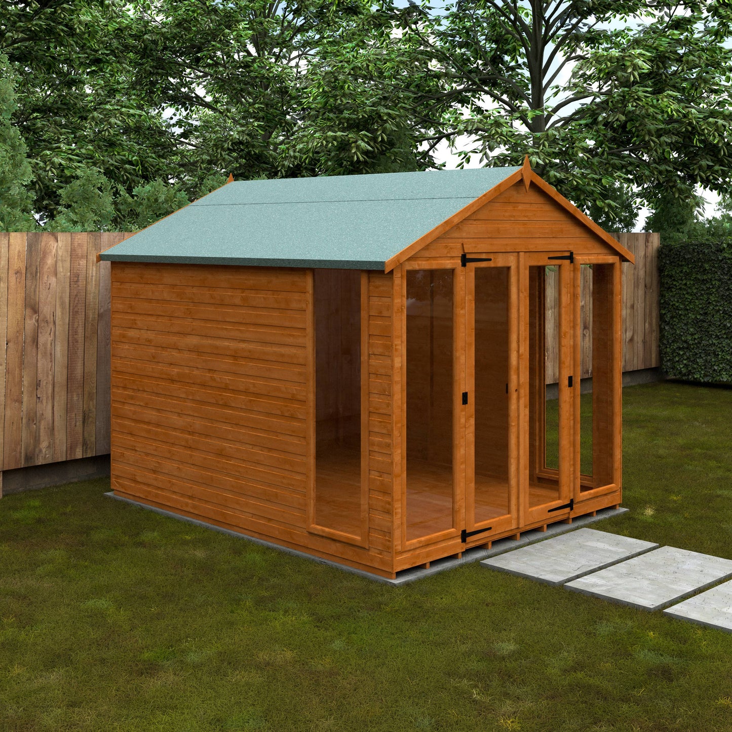 Contemporary Summerhouse - Cabin Bars - Plymouth Sheds