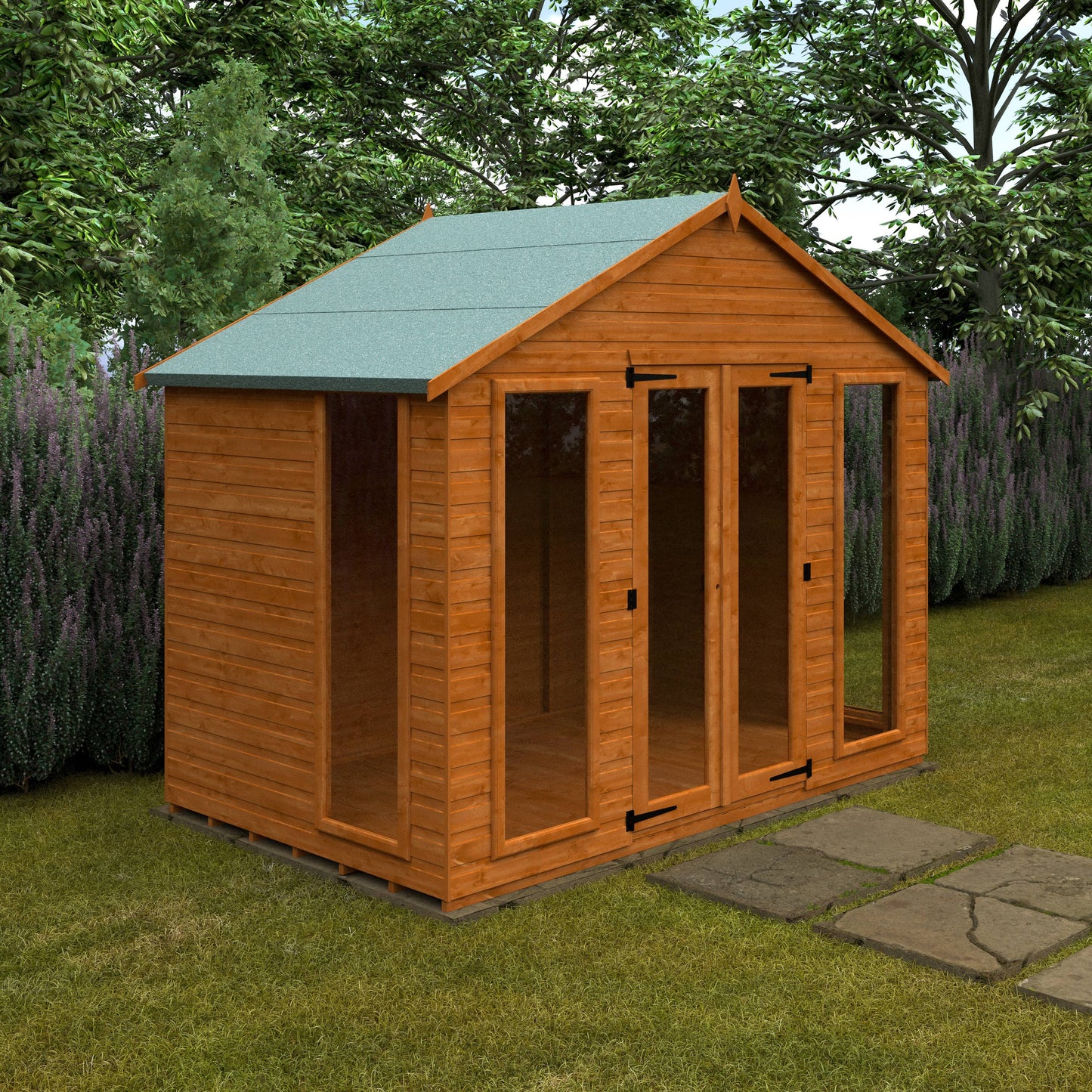 Contemporary Summerhouse - Cabin Bars - Plymouth Sheds