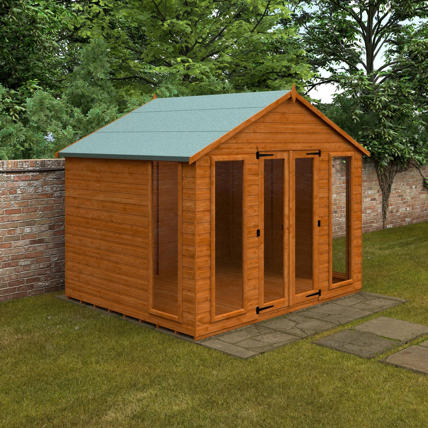 Contemporary Summerhouse - Cabin Bars - Plymouth Sheds