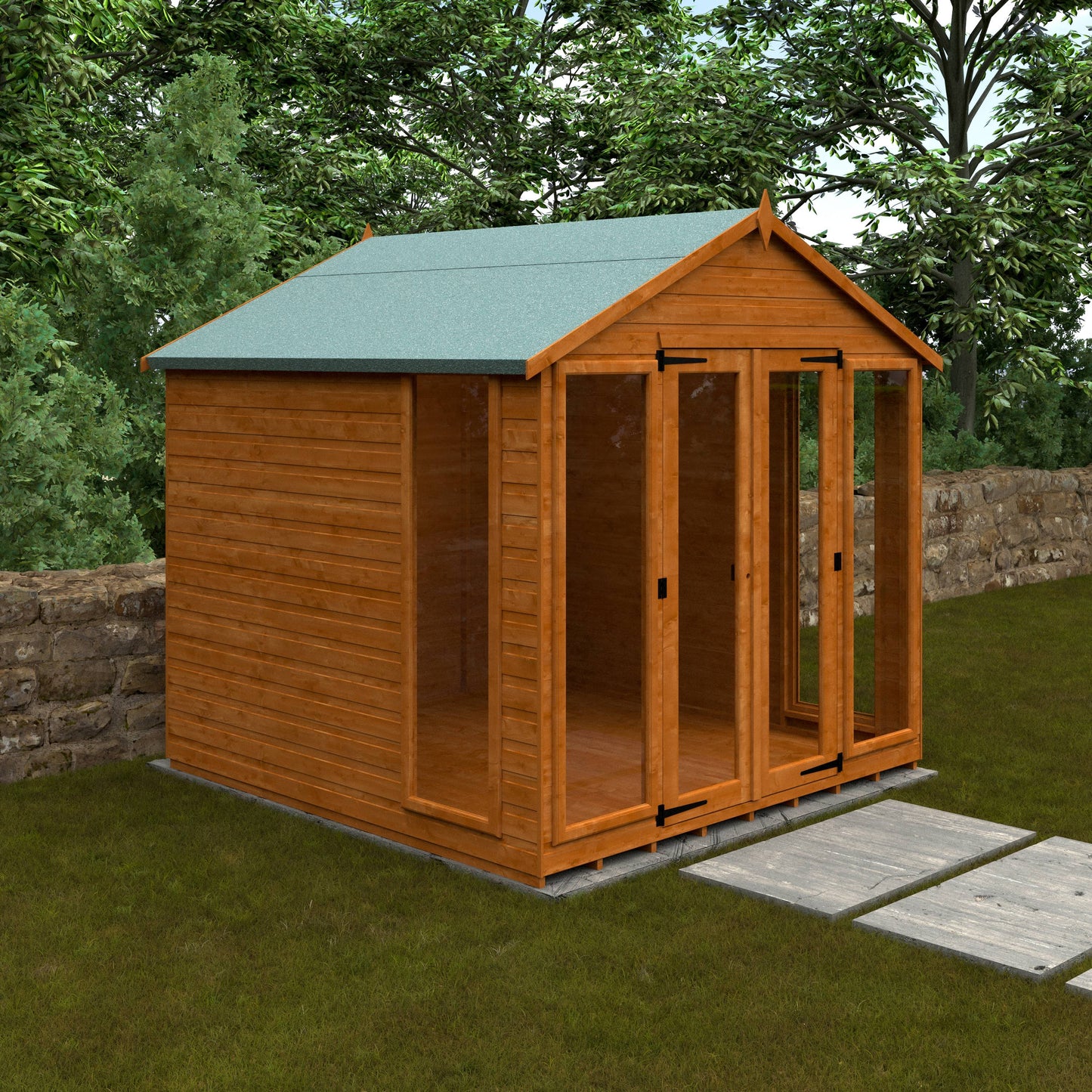 Contemporary Summerhouse - Cabin Bars - Plymouth Sheds