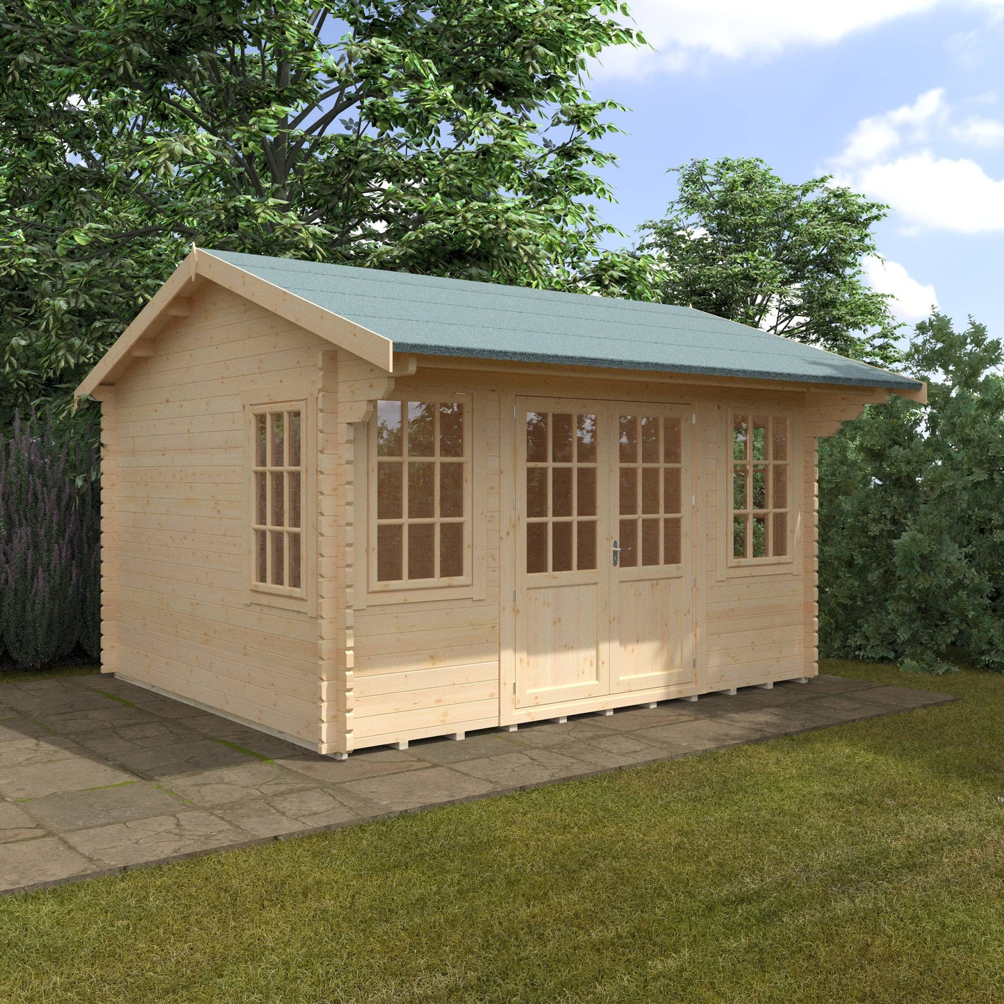 The Dalton 44mm - Log Cabins - Plymouth Sheds