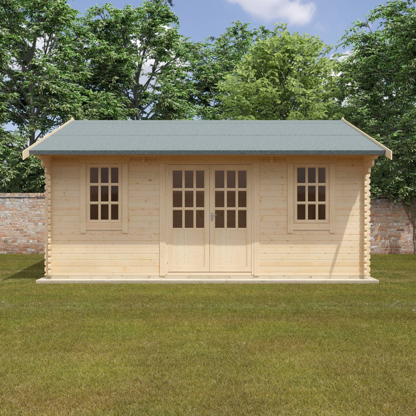 The Dalton 44mm - Log Cabins - Plymouth Sheds