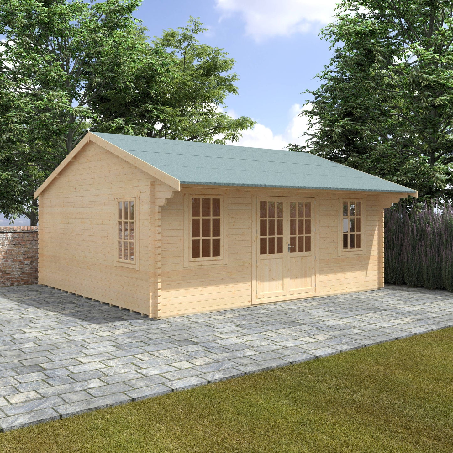 The Dalton 44mm - Log Cabins - Plymouth Sheds