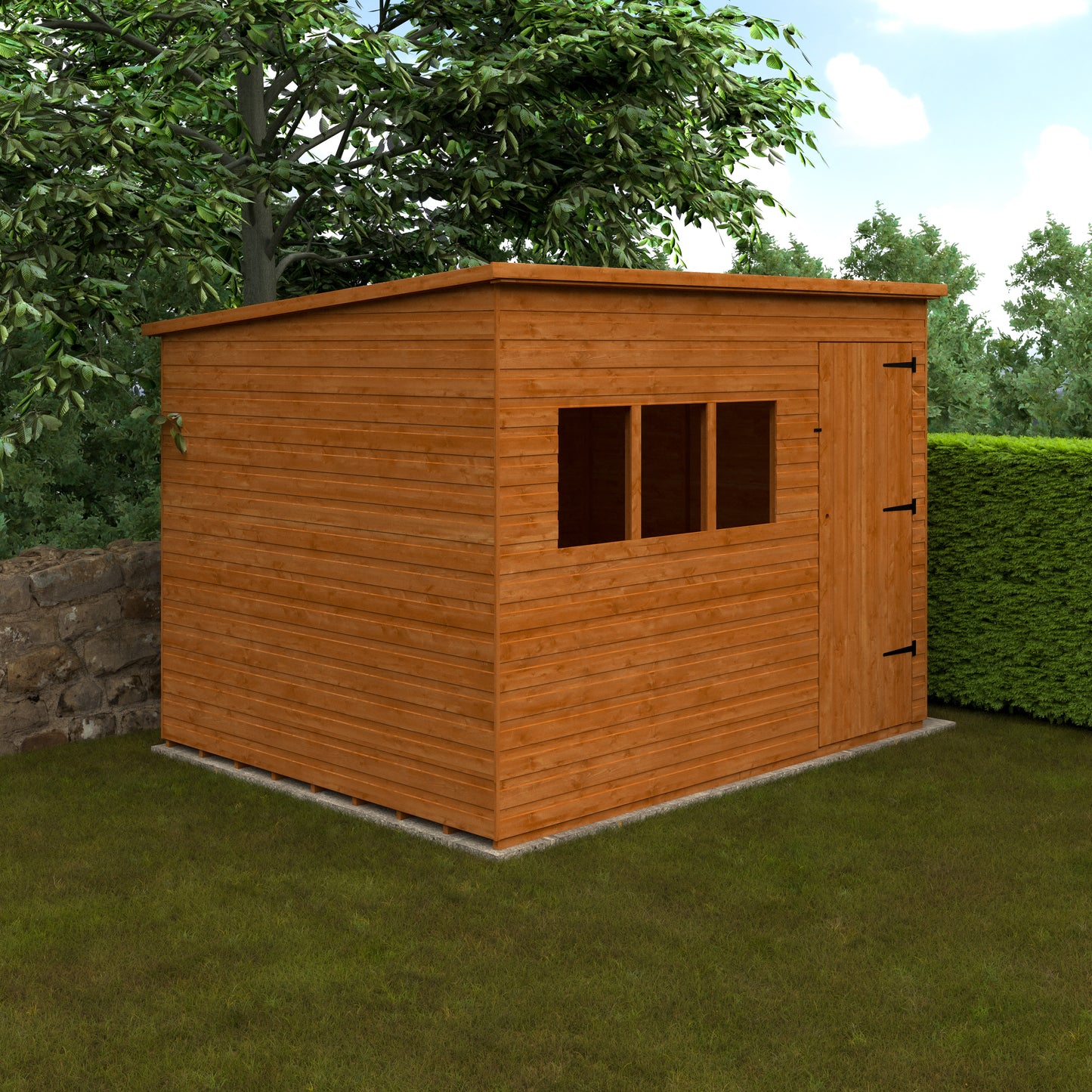 Deluxe Pent - Shed Ranges - Plymouth Sheds