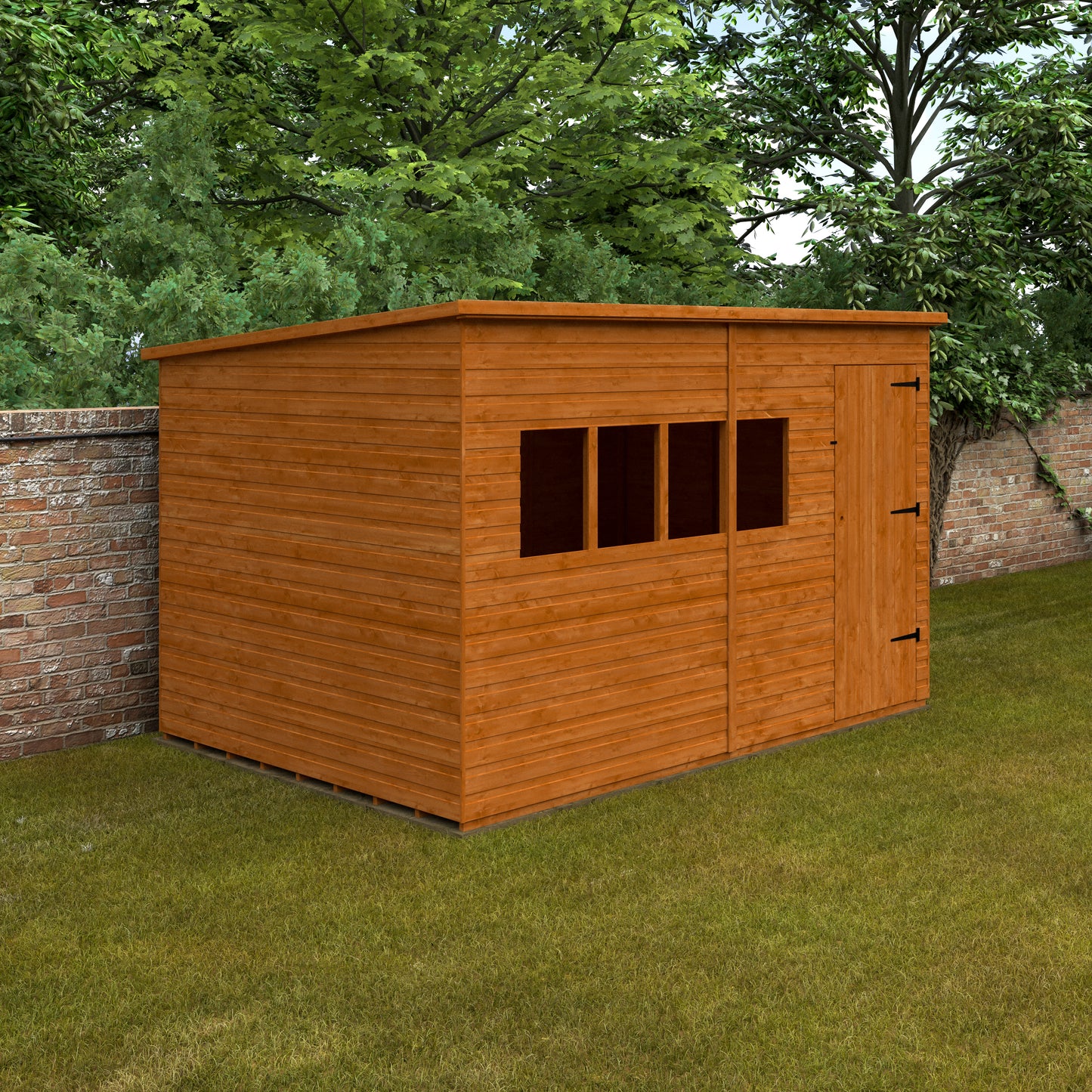 Deluxe Pent - Shed Ranges - Plymouth Sheds