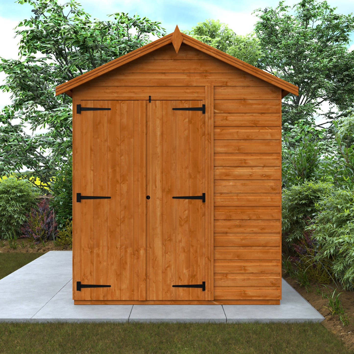 Flex Apex Double Door - Express Flex Ranges - Plymouth Sheds