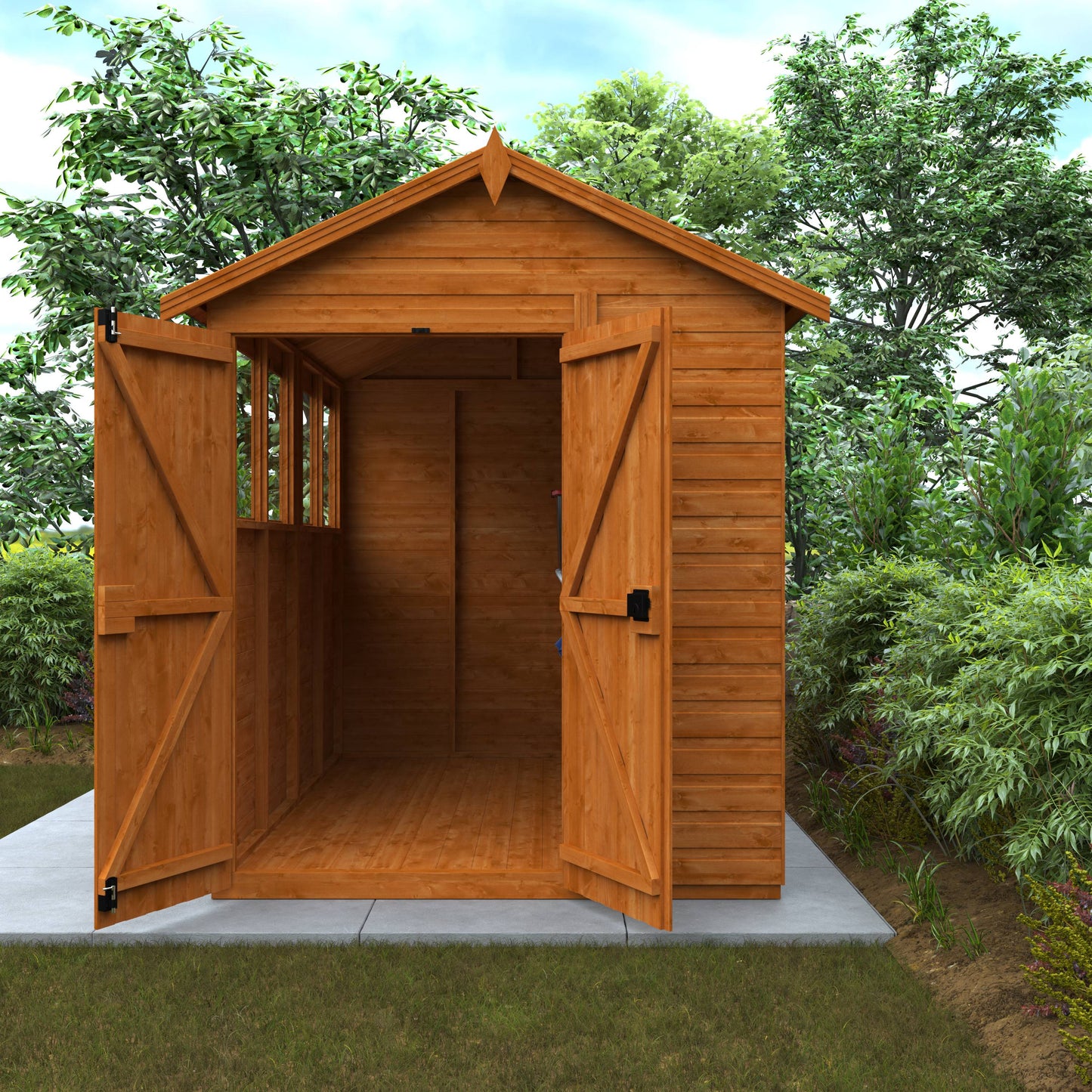 Flex Apex Double Door - Express Flex Ranges - Plymouth Sheds