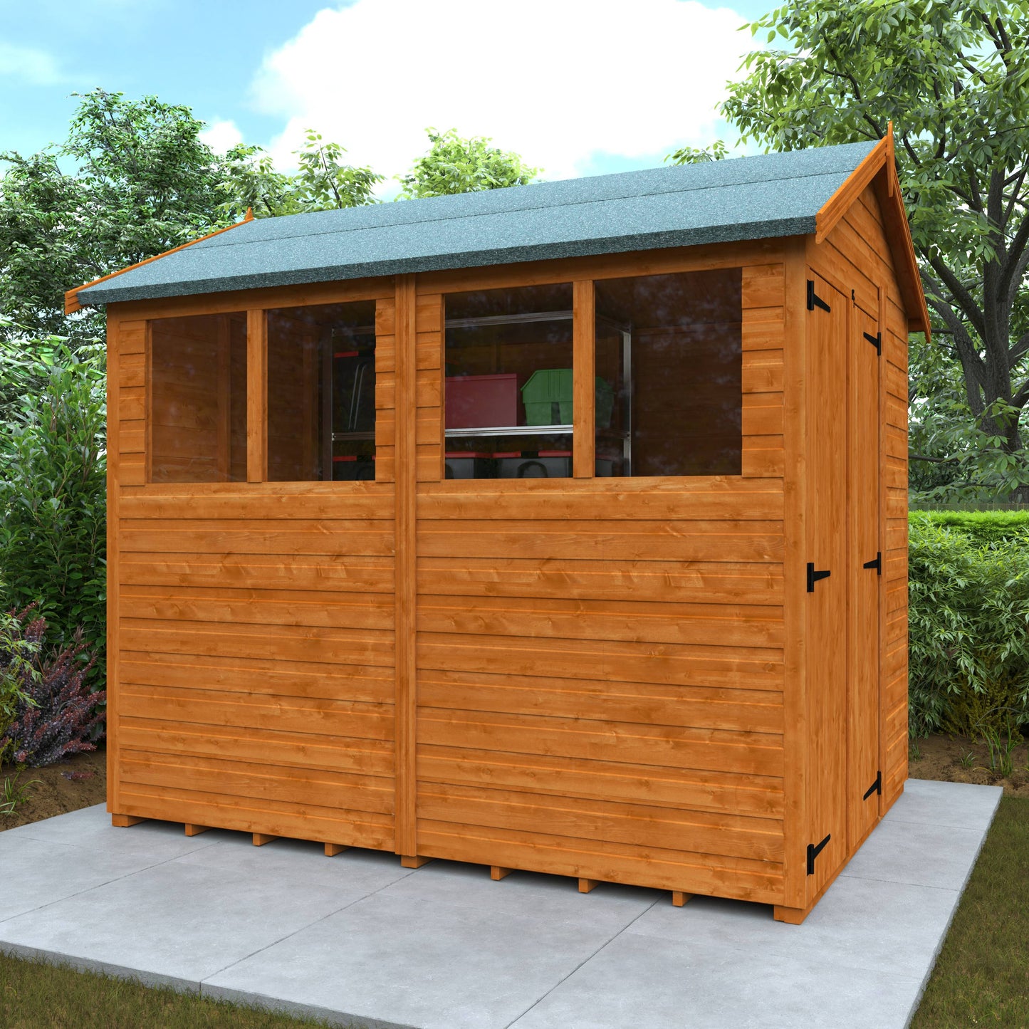 Flex Apex Double Door - Express Flex Ranges - Plymouth Sheds