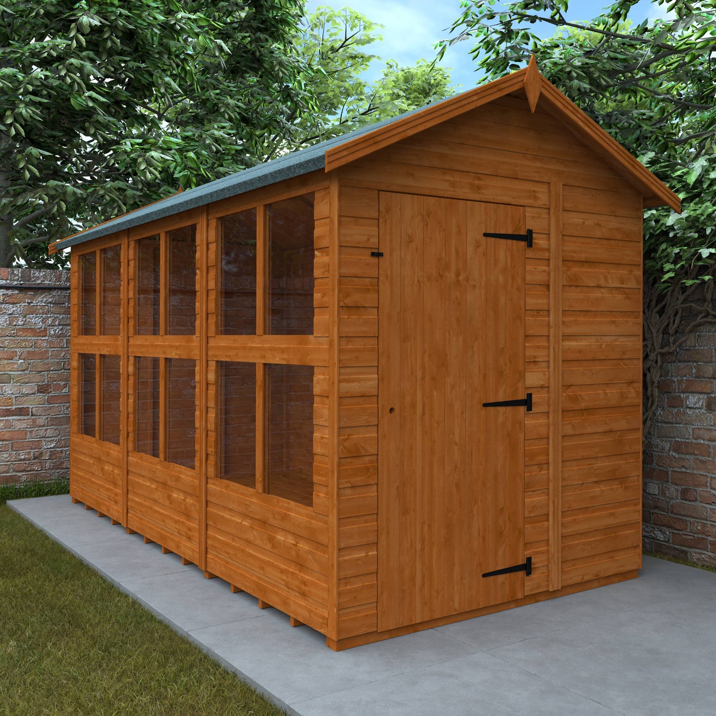 Flex Apex Sunroom - Flex Ranges - Plymouth Sheds