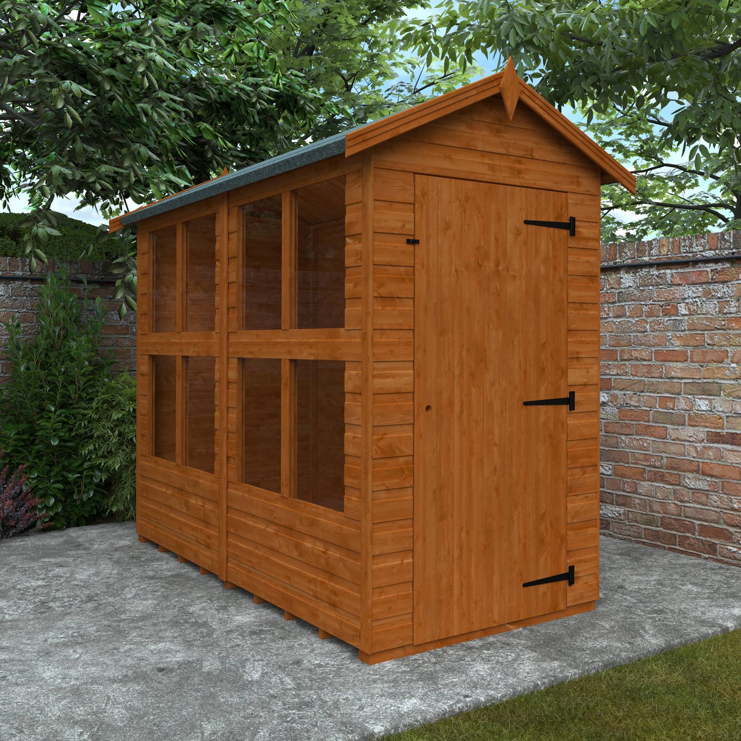 Flex Apex Sunroom - Flex Ranges - Plymouth Sheds