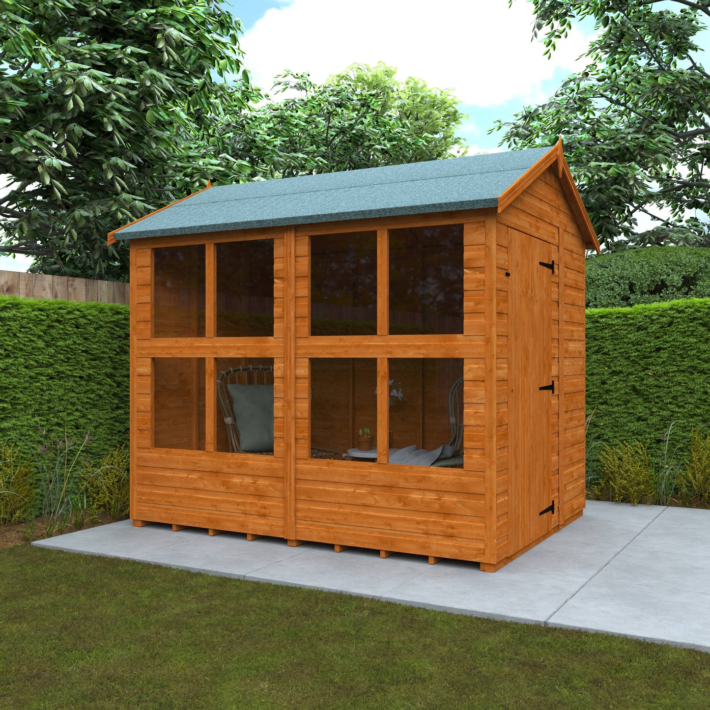 Flex Apex Sunroom - Flex Ranges - Plymouth Sheds