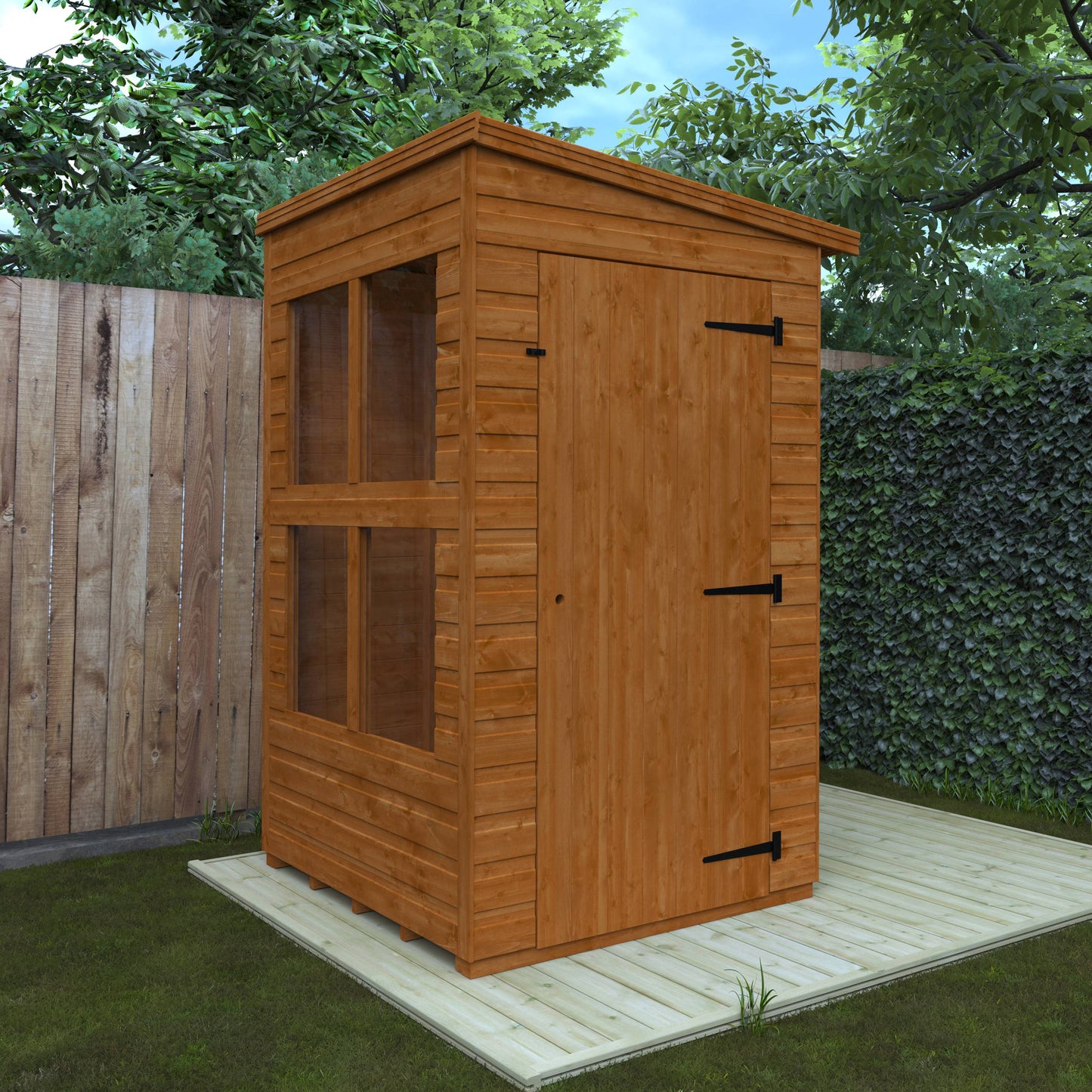 Flex Pent Sunroom - Flex Ranges - Plymouth Sheds