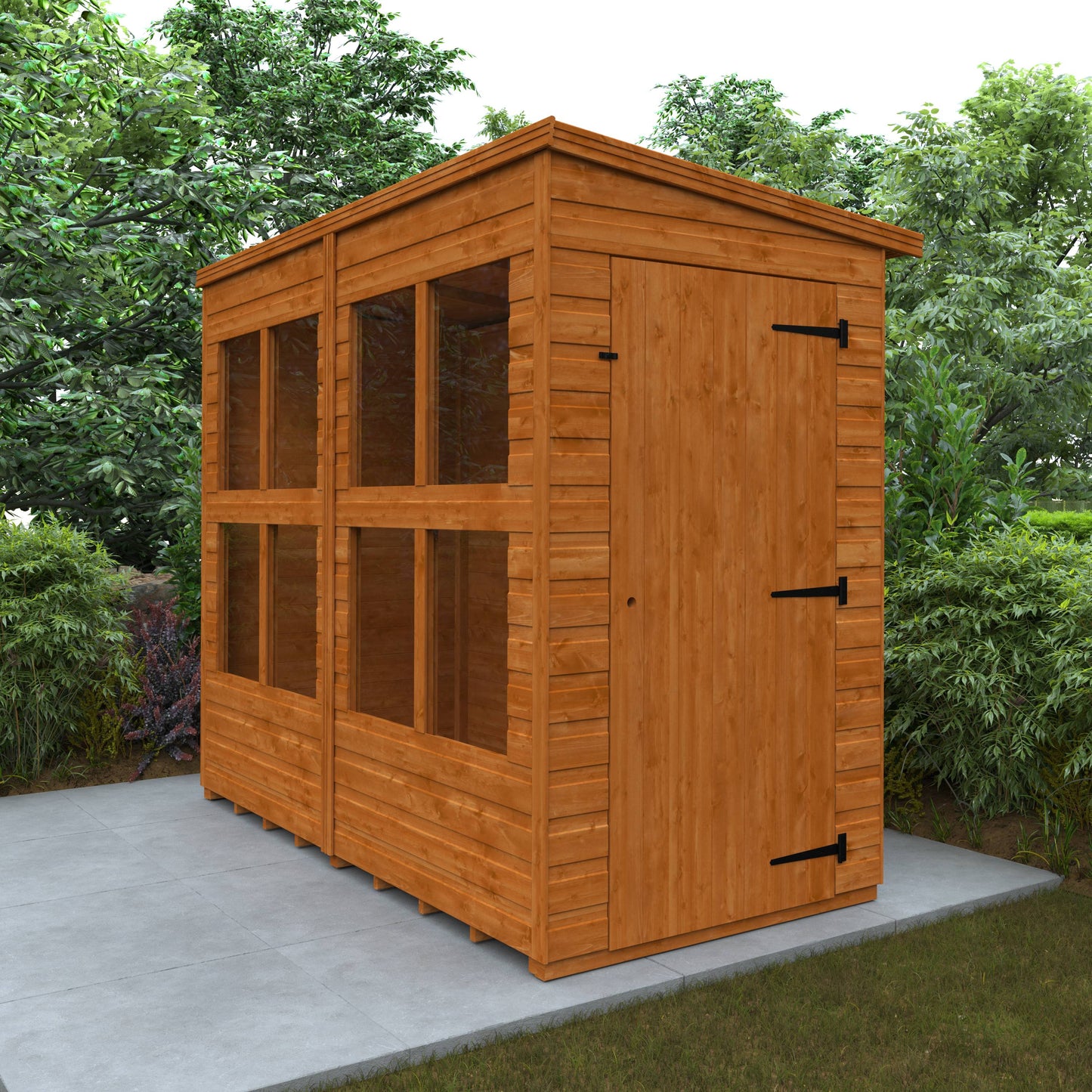 Flex Pent Sunroom - Flex Ranges - Plymouth Sheds