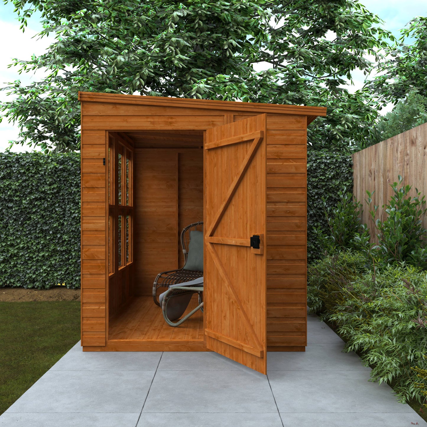 Flex Pent Sunroom - Flex Ranges - Plymouth Sheds