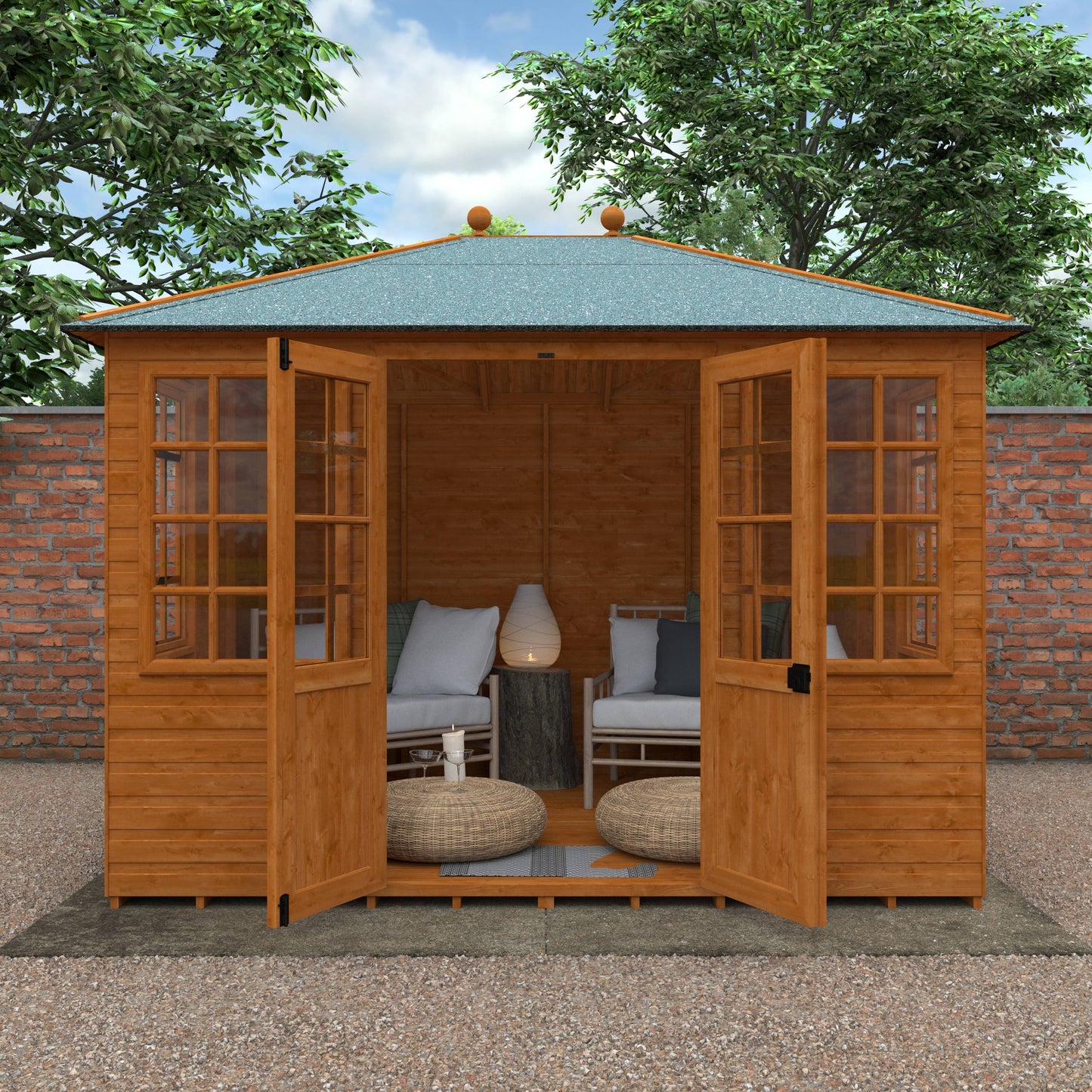 Georgian Pyramid - Shed Ranges - Plymouth Sheds