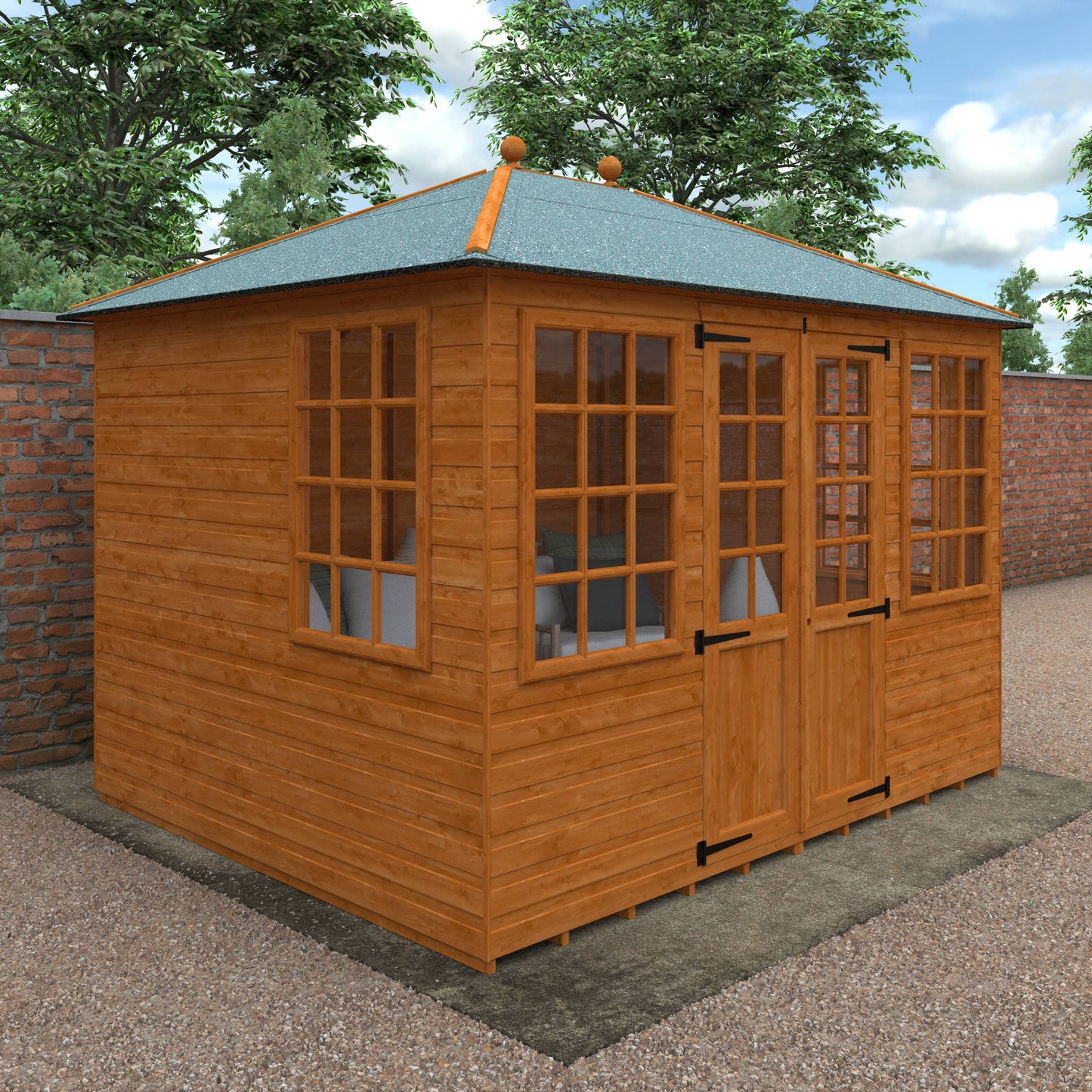 Georgian Pyramid - Shed Ranges - Plymouth Sheds