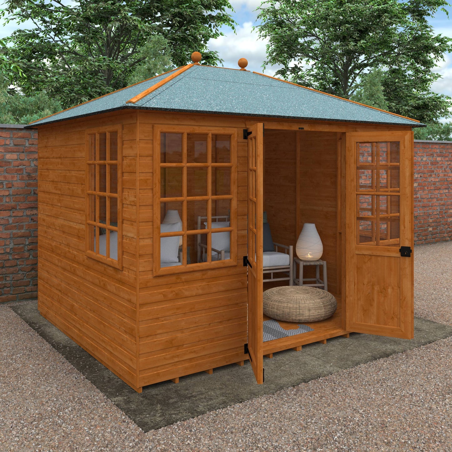 Georgian Pyramid - Shed Ranges - Plymouth Sheds