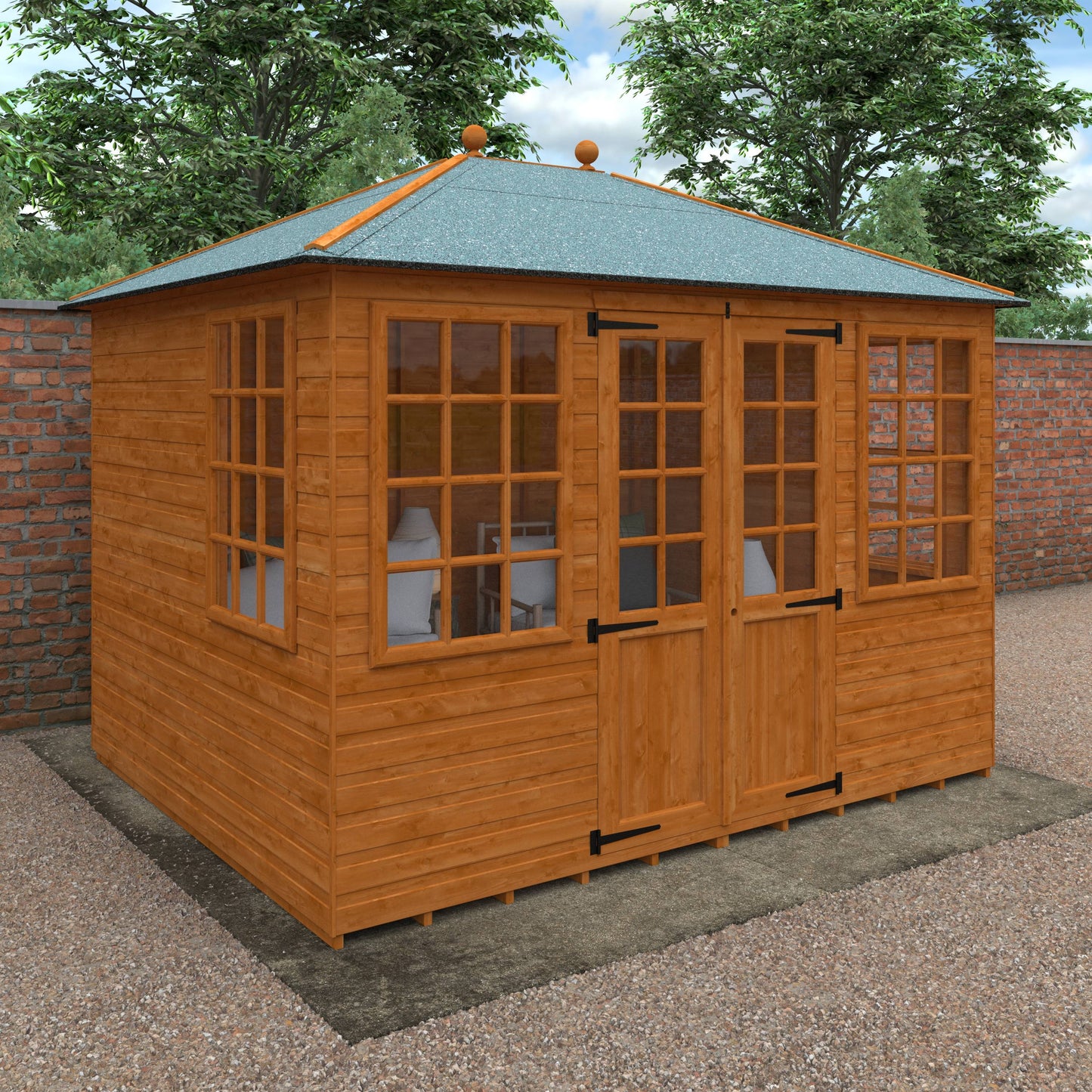 Georgian Pyramid - Shed Ranges - Plymouth Sheds