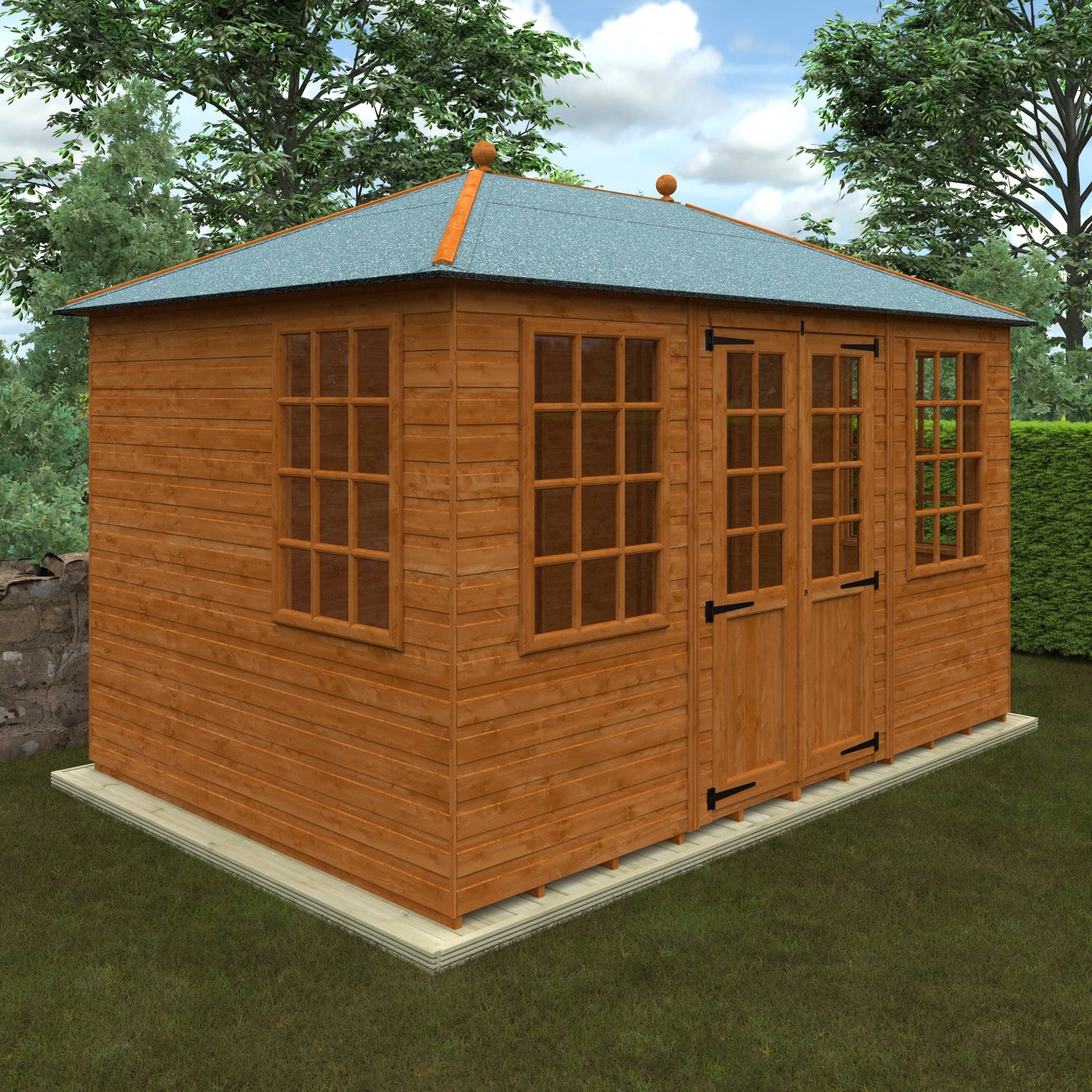 Georgian Pyramid - Shed Ranges - Plymouth Sheds