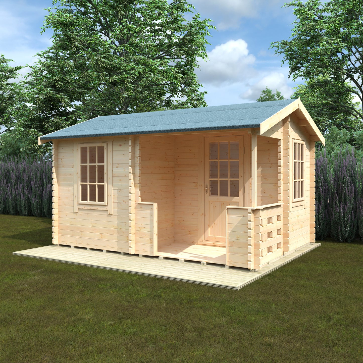 The Gyles 44mm - Log Cabins - Plymouth Sheds