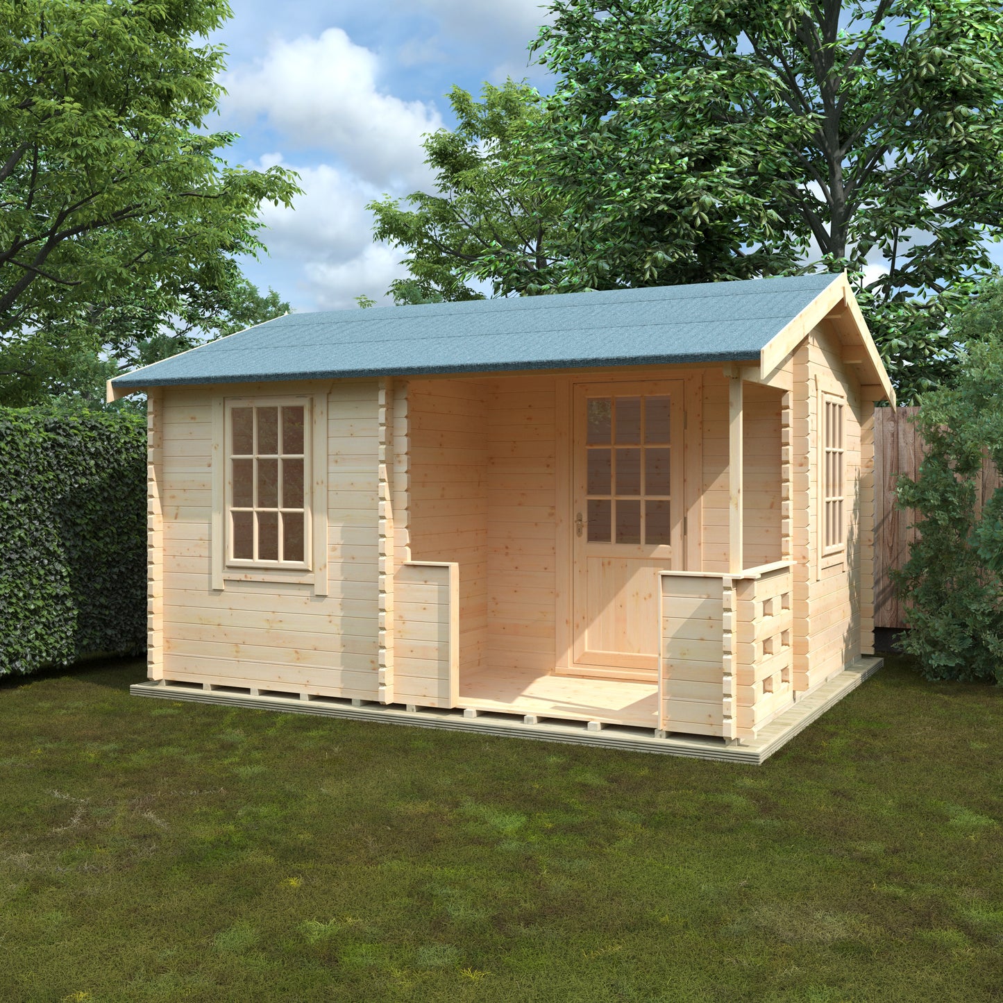 The Gyles 44mm - Log Cabins - Plymouth Sheds