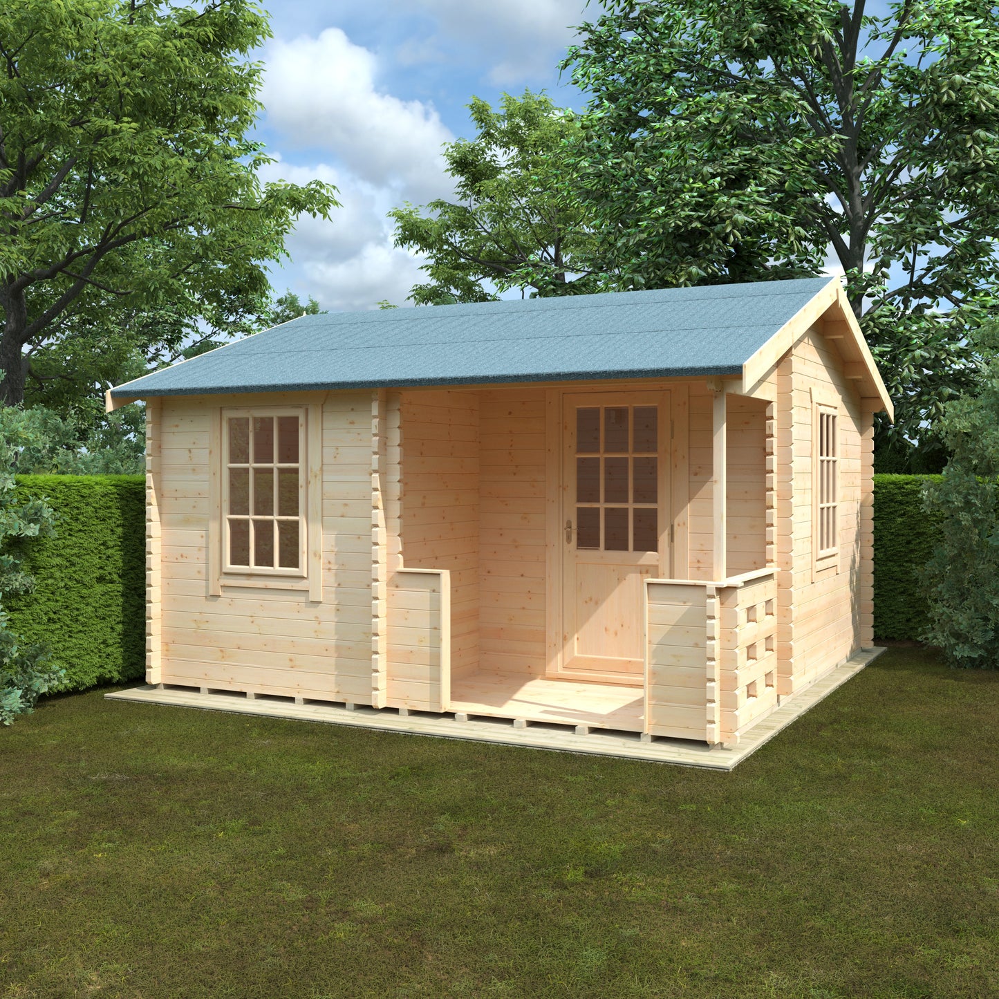 The Gyles 44mm - Log Cabins - Plymouth Sheds