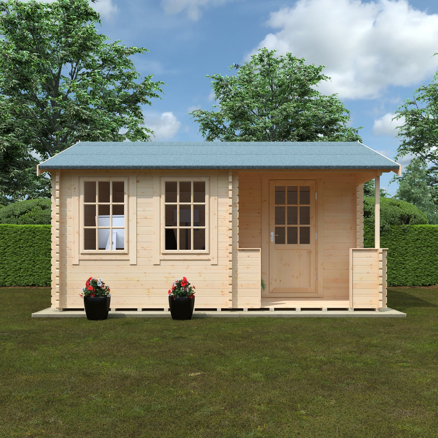 The Gyles 44mm - Log Cabins - Plymouth Sheds