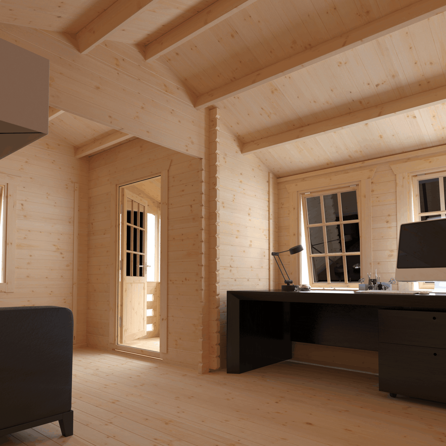 The Gyles 44mm - Log Cabins - Plymouth Sheds