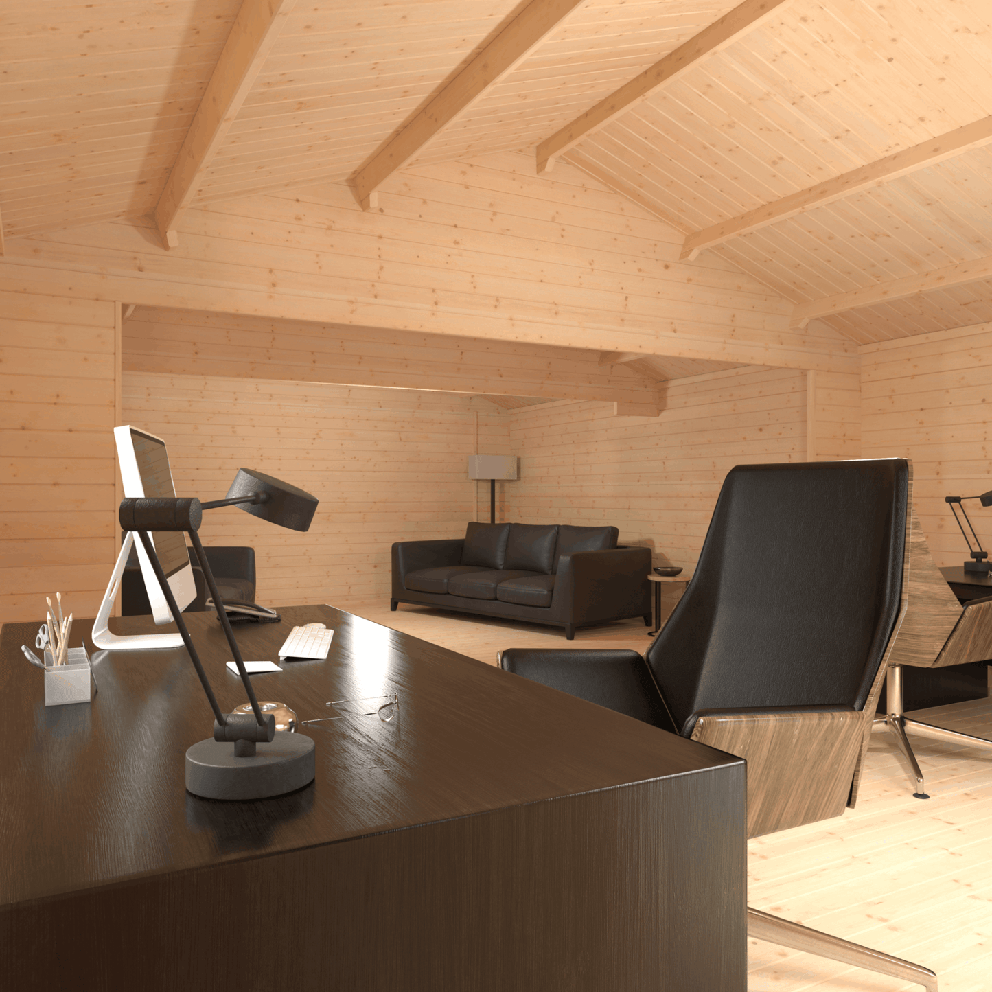 The Kensington 44mm - Log Cabins - Plymouth Sheds