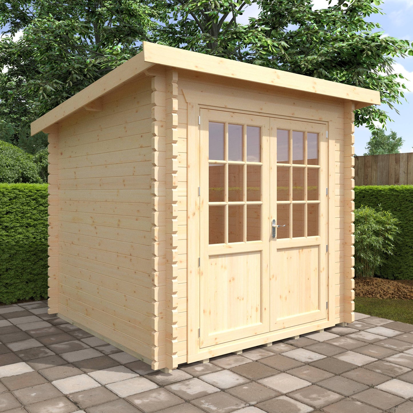The Kingsley 28mm/44mm - Log Cabins - Plymouth Sheds