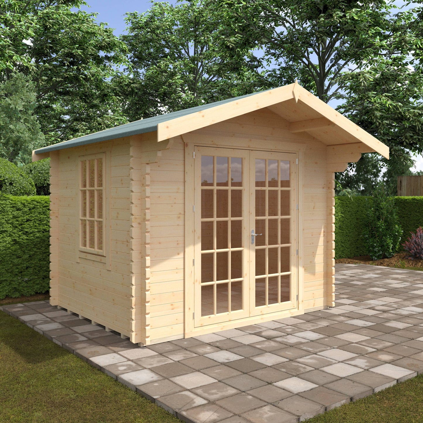 The Lotherton 28mm/44mm - Log Cabins - Plymouth Sheds