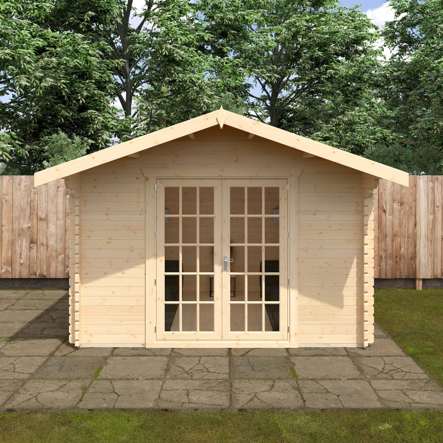 The Lotherton 28mm/44mm - Log Cabins - Plymouth Sheds