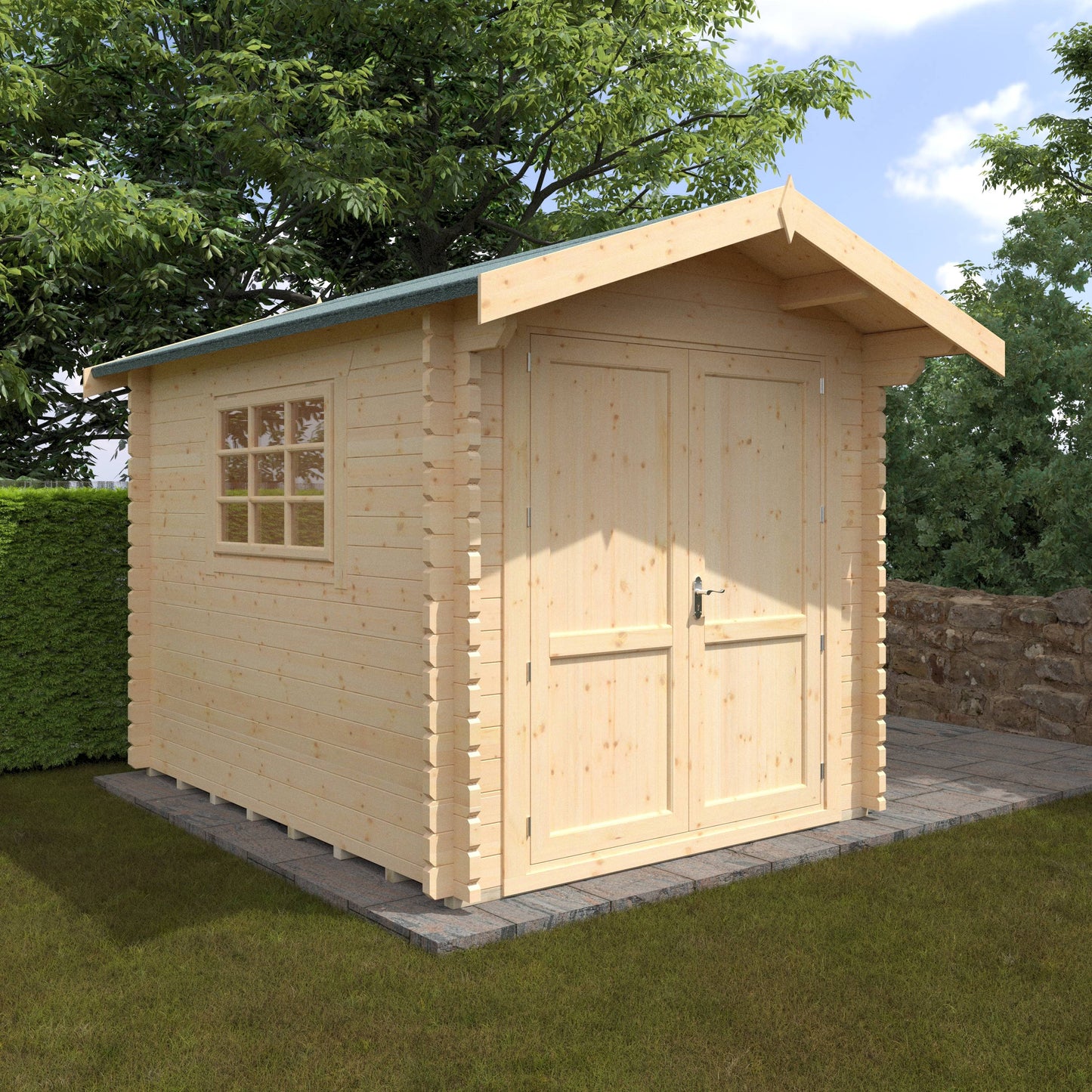 The Marlborough 28mm/44mm - Log Cabins - Plymouth Sheds