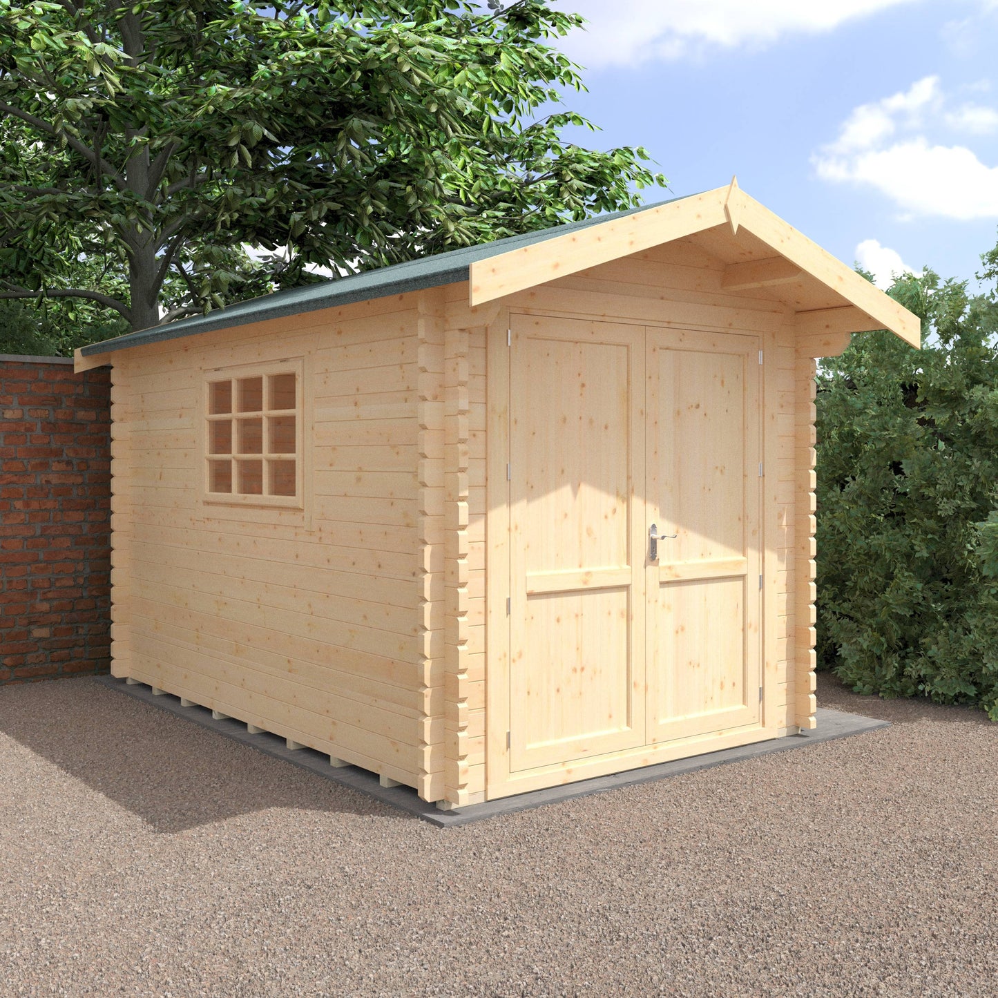 The Marlborough 28mm/44mm - Log Cabins - Plymouth Sheds