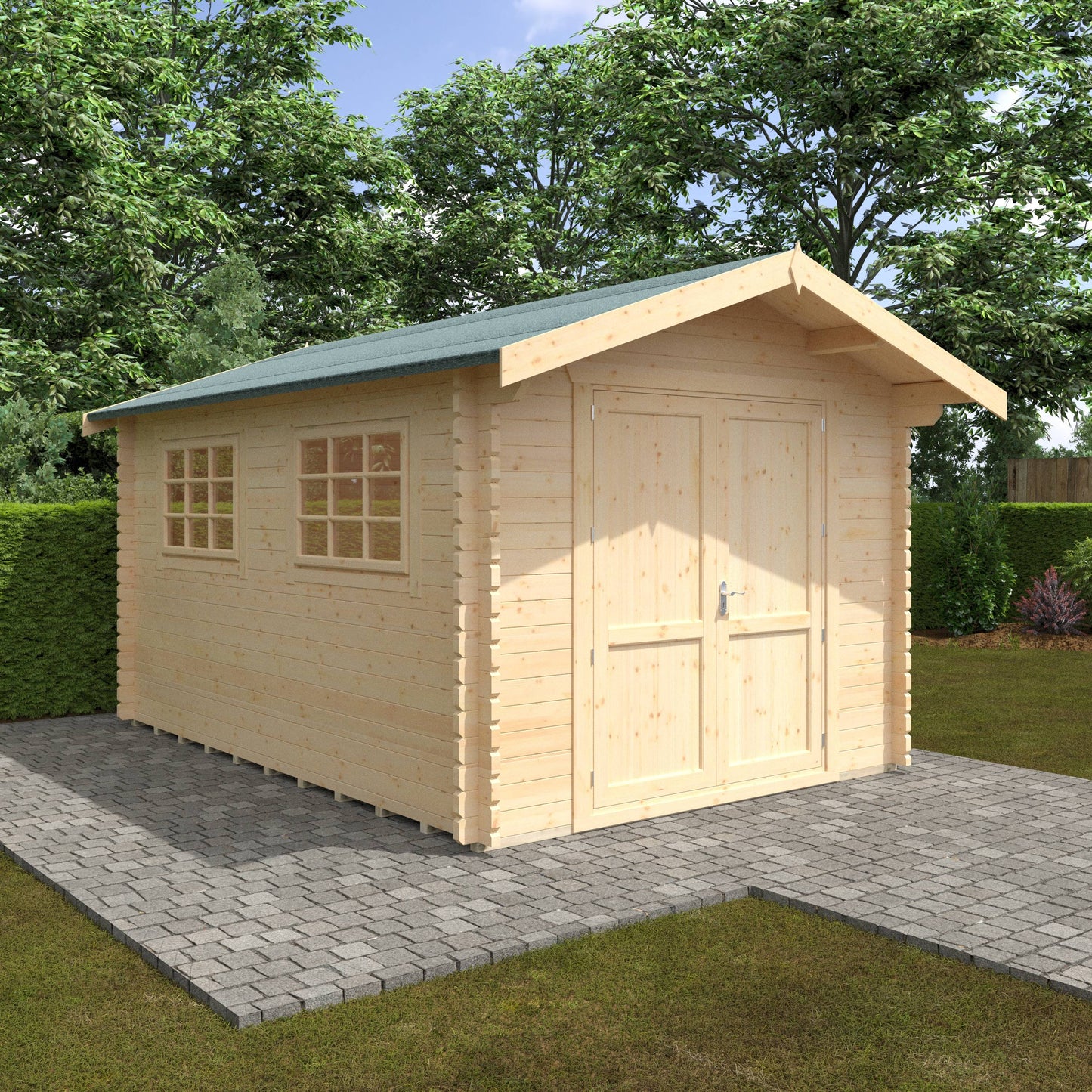 The Marlborough 28mm/44mm - Log Cabins - Plymouth Sheds