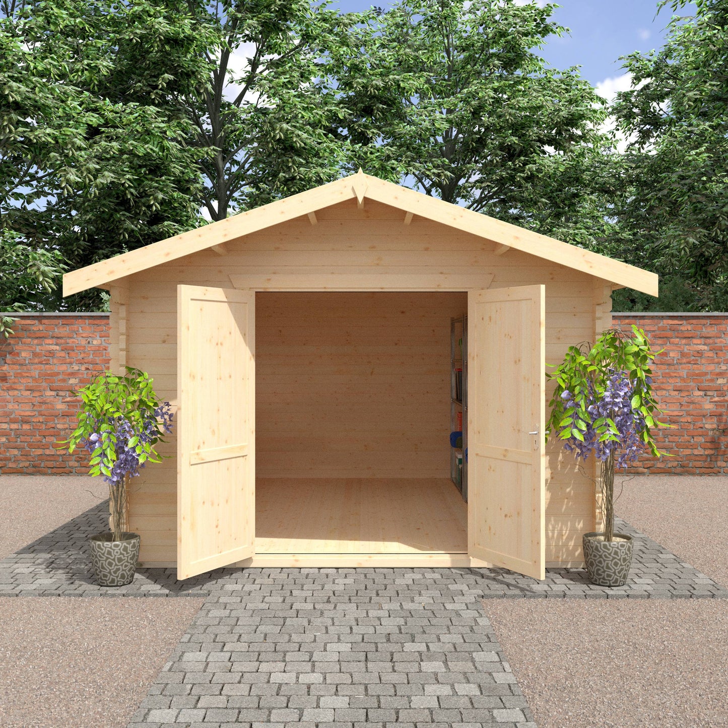 The Marlborough 28mm/44mm - Log Cabins - Plymouth Sheds