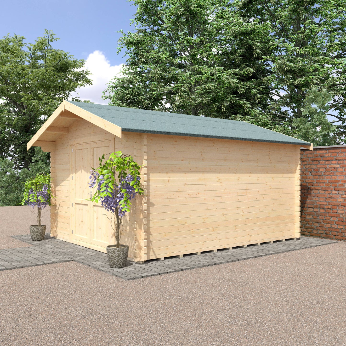 The Marlborough 28mm/44mm - Log Cabins - Plymouth Sheds