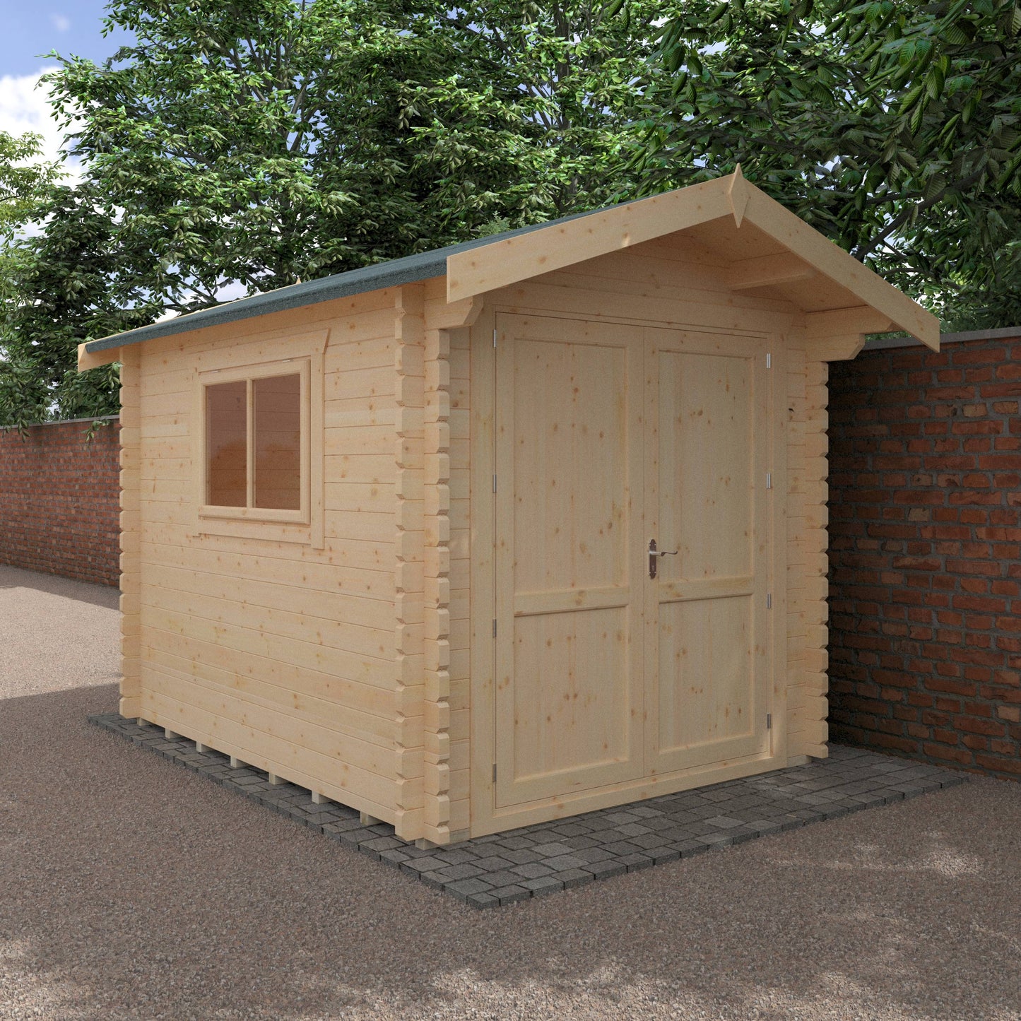 The Marlborough 28mm/44mm - Log Cabins - Plymouth Sheds