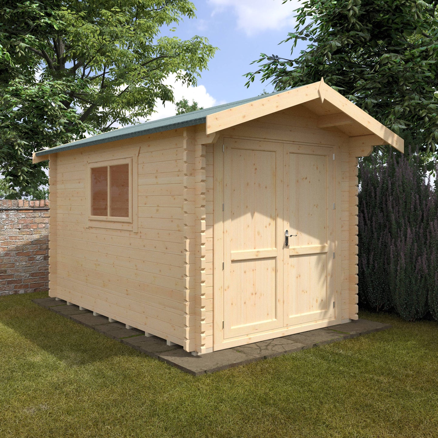 The Marlborough 28mm/44mm - Log Cabins - Plymouth Sheds