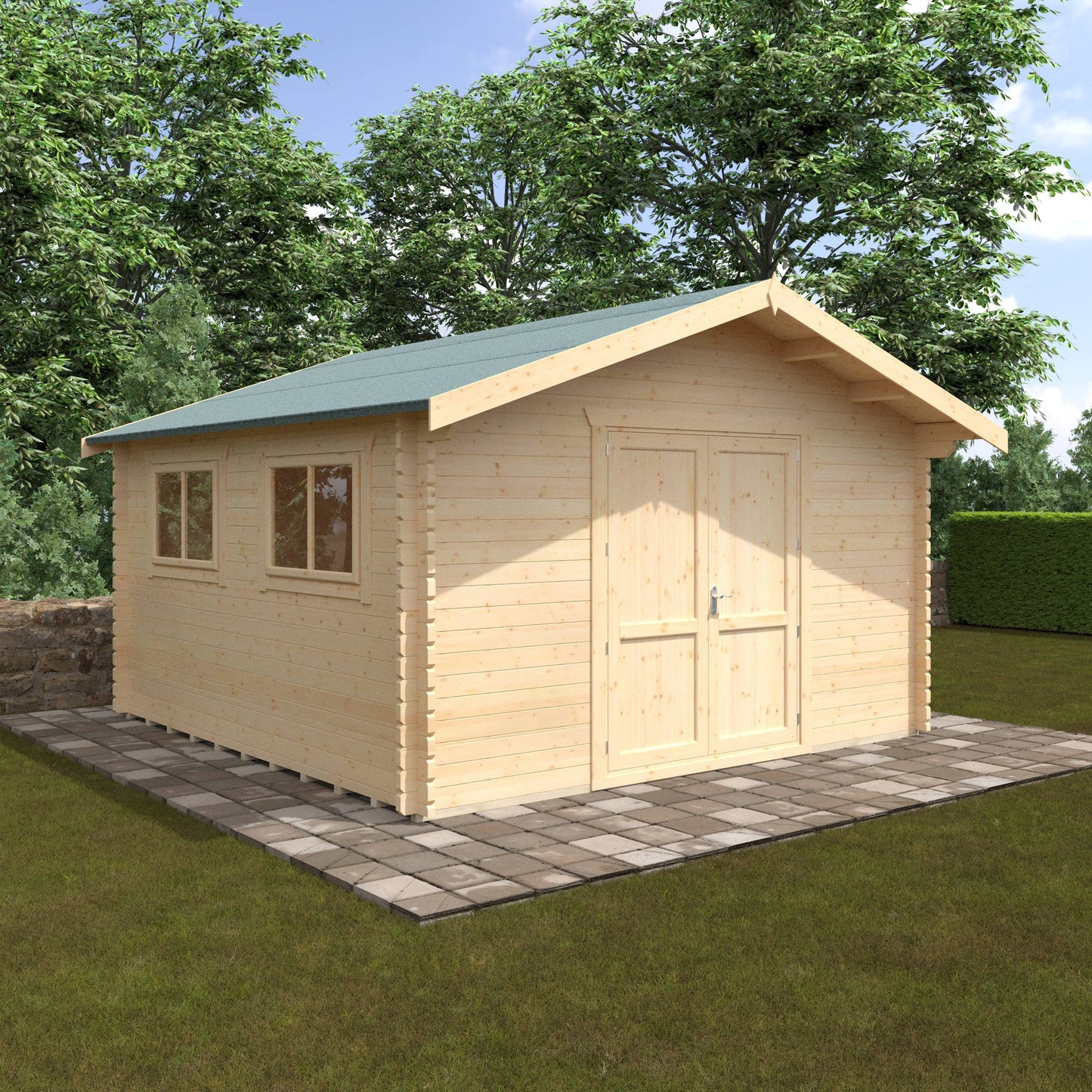 The Marlborough 28mm/44mm - Log Cabins - Plymouth Sheds