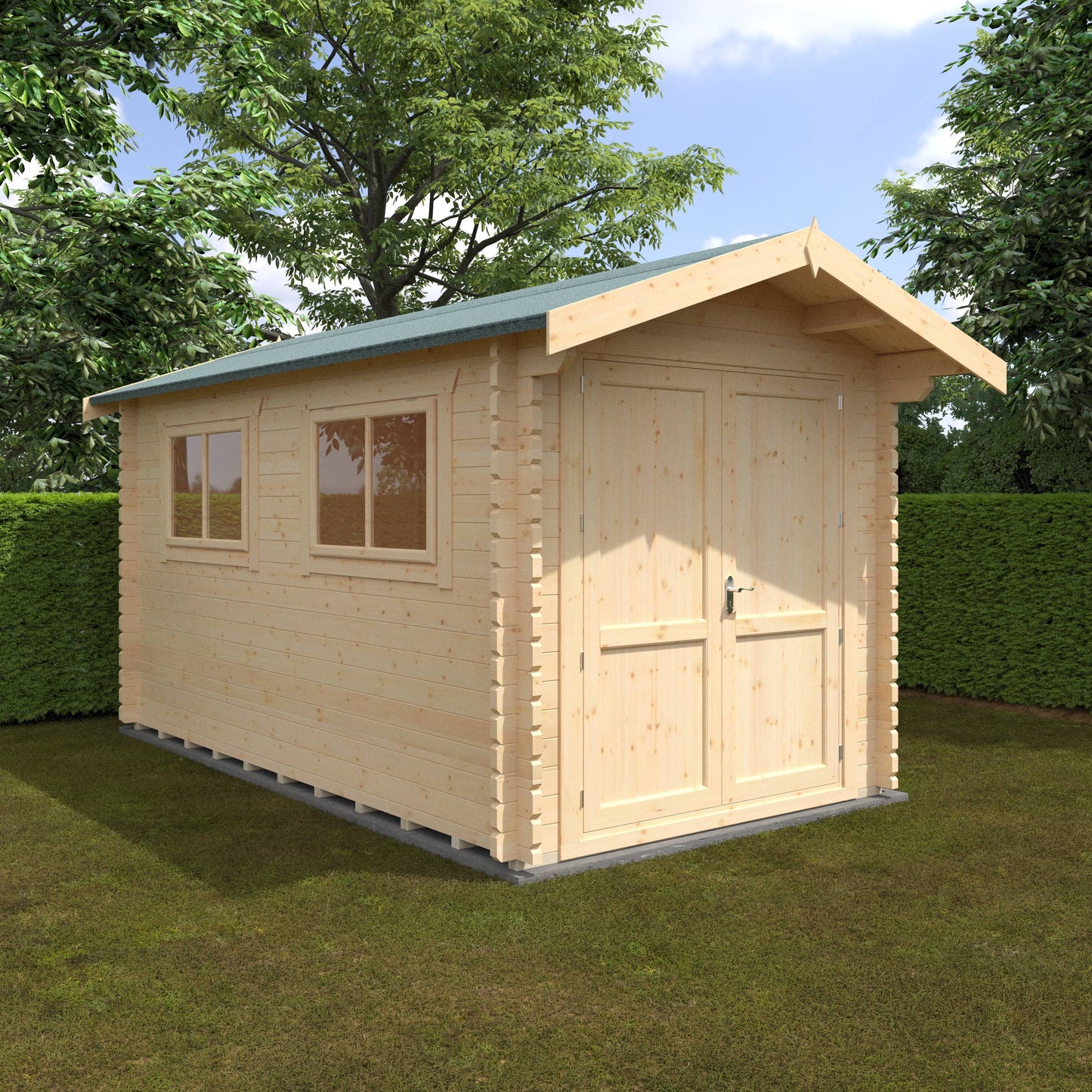 The Marlborough 28mm/44mm - Log Cabins - Plymouth Sheds