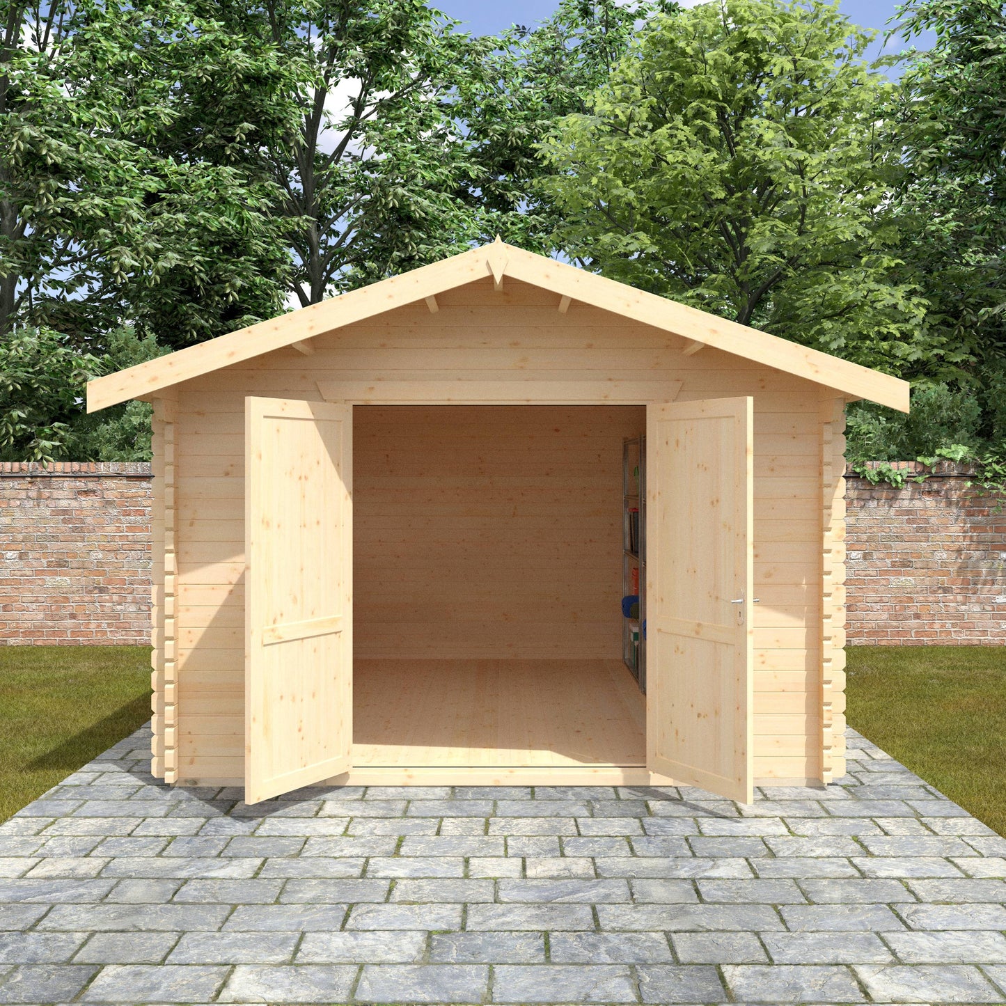 The Marlborough 28mm/44mm - Log Cabins - Plymouth Sheds