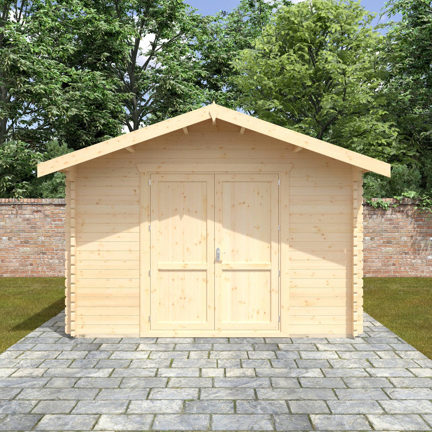 The Marlborough 28mm/44mm - Log Cabins - Plymouth Sheds
