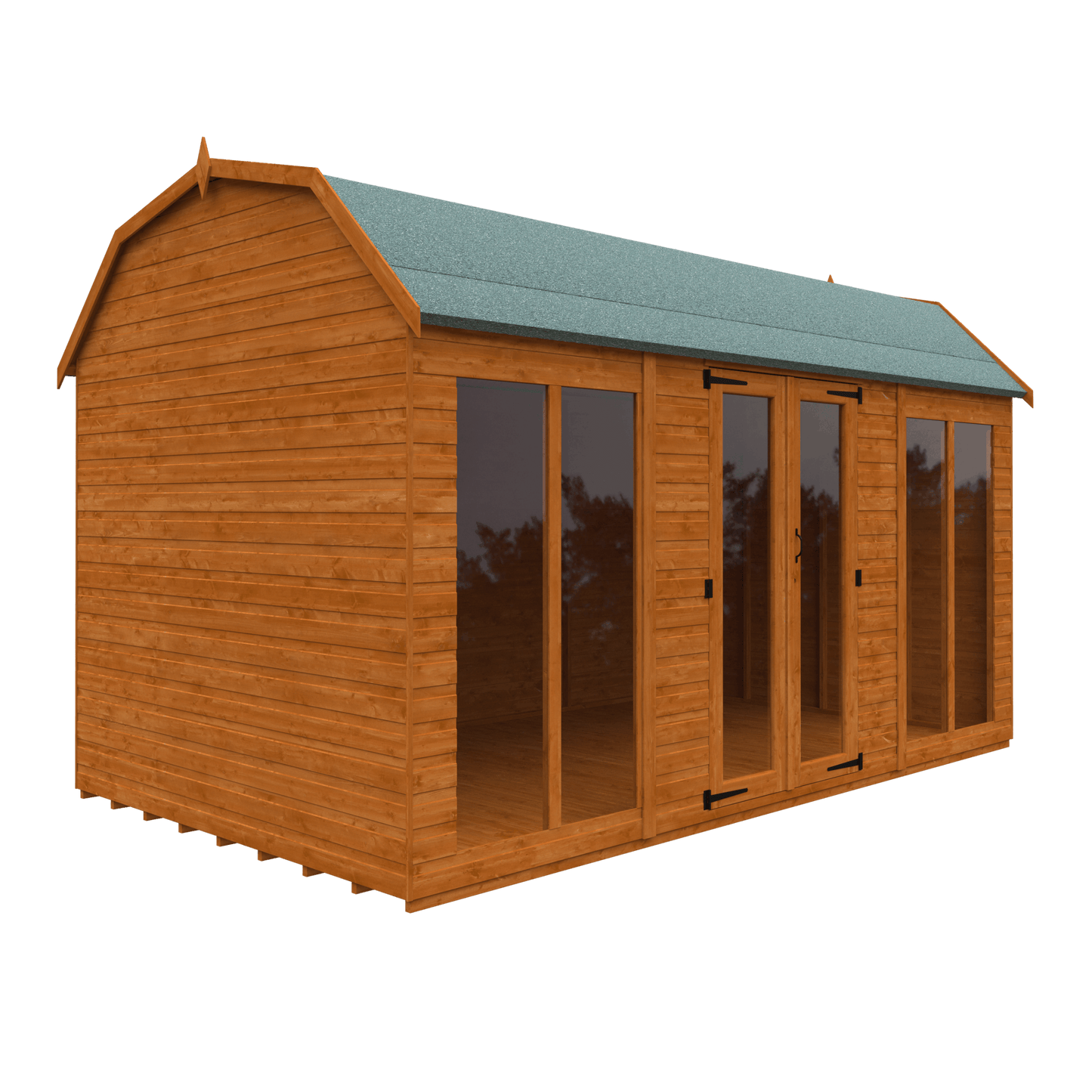 Full Pane Barn Roof Summerhouse