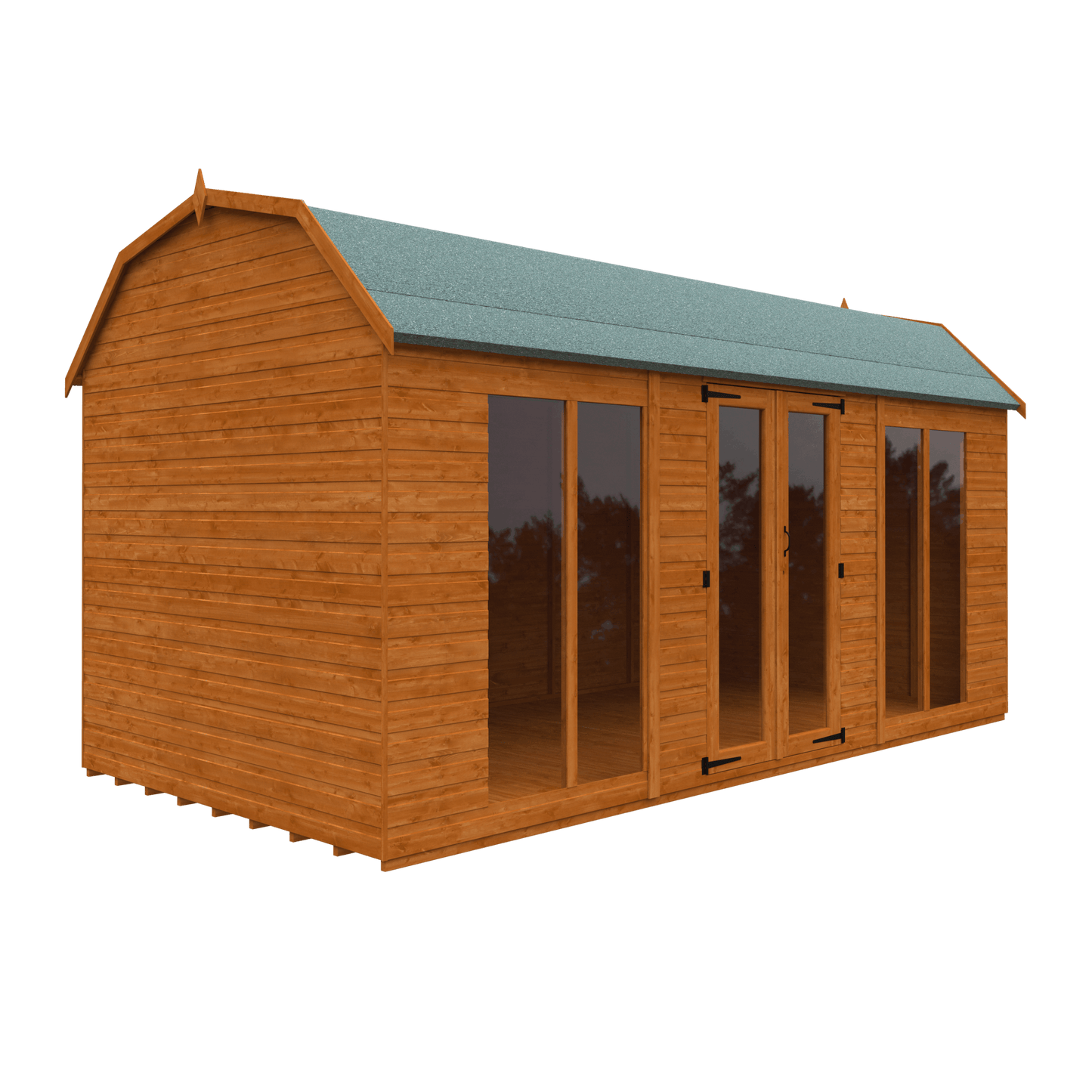 Full Pane Barn Roof Summerhouse