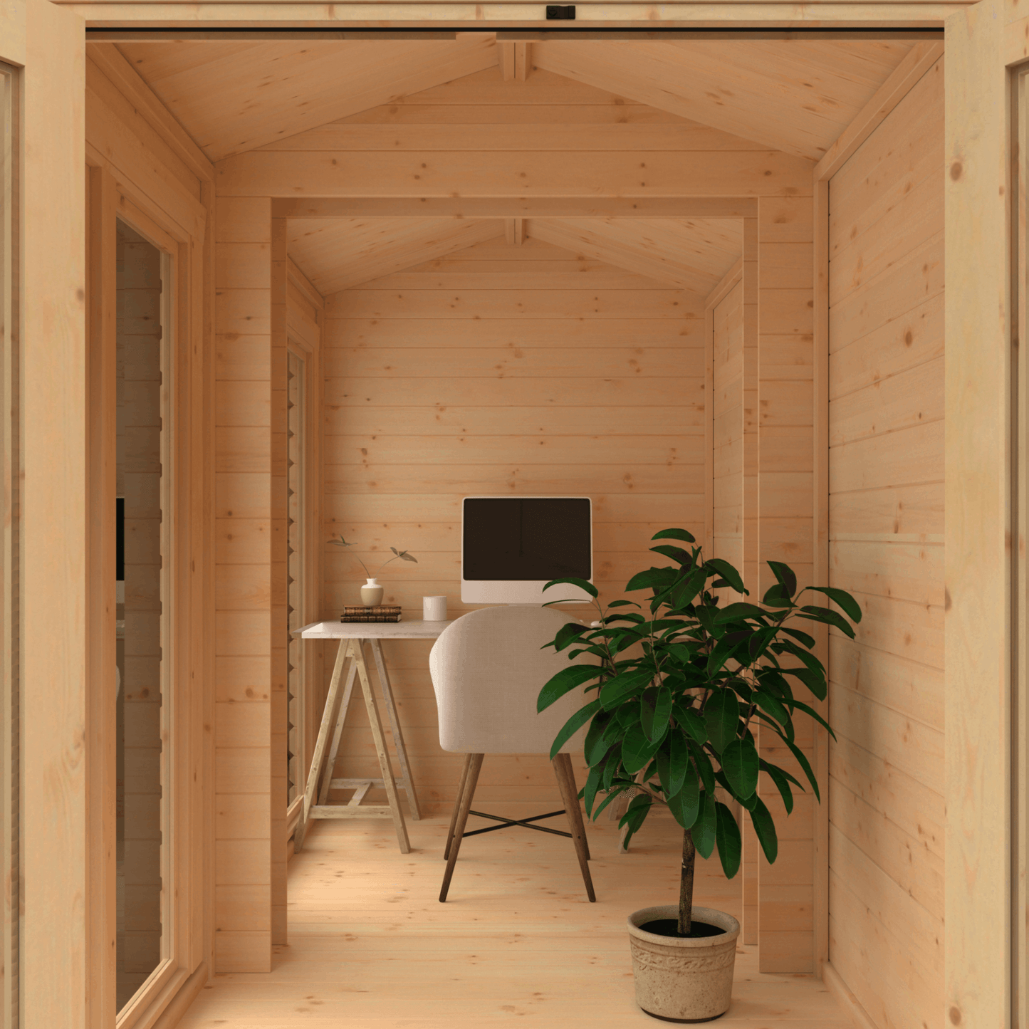 The Beaumont 19mm - Log Cabins - Plymouth Sheds