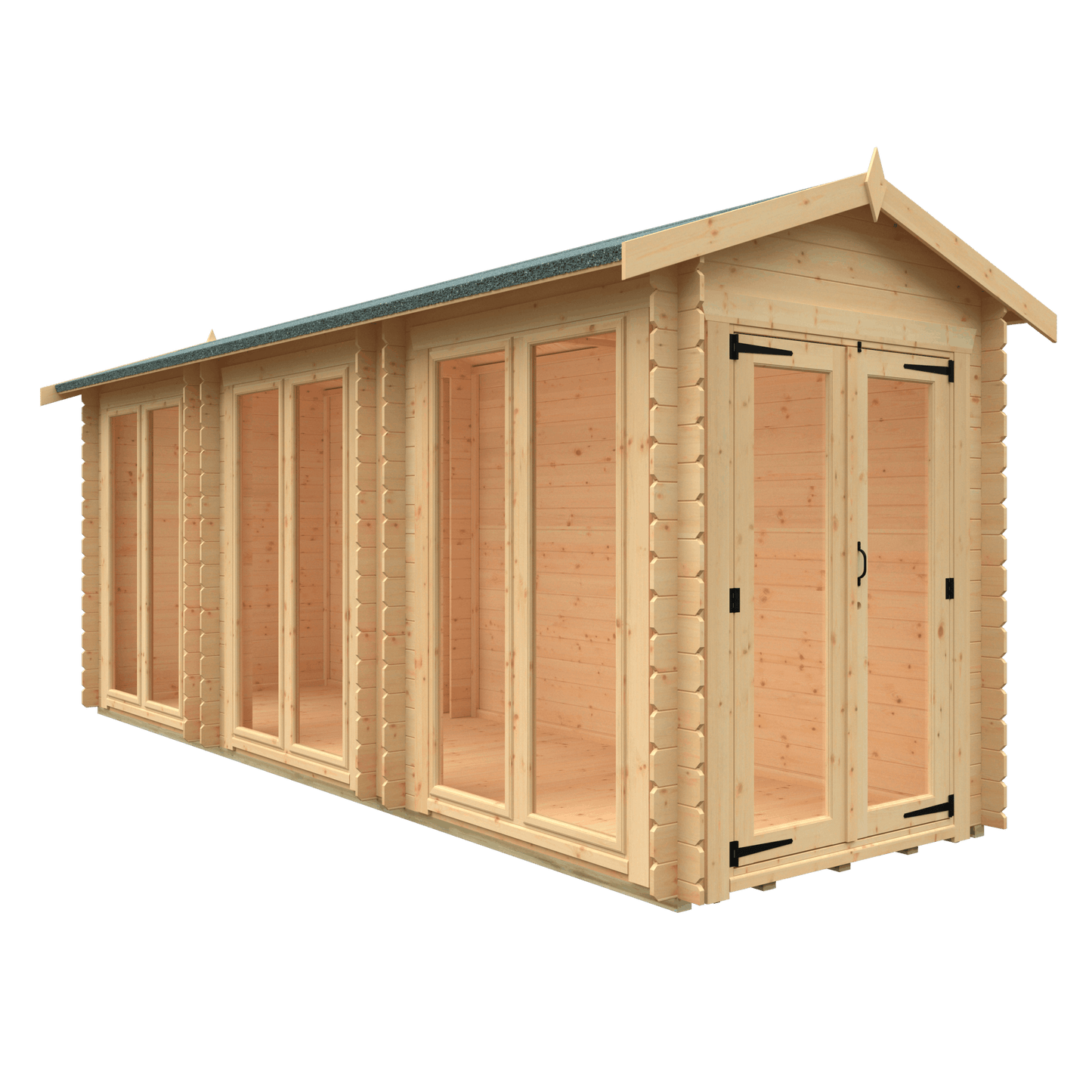 The Beaumont 19mm - Log Cabins - Plymouth Sheds