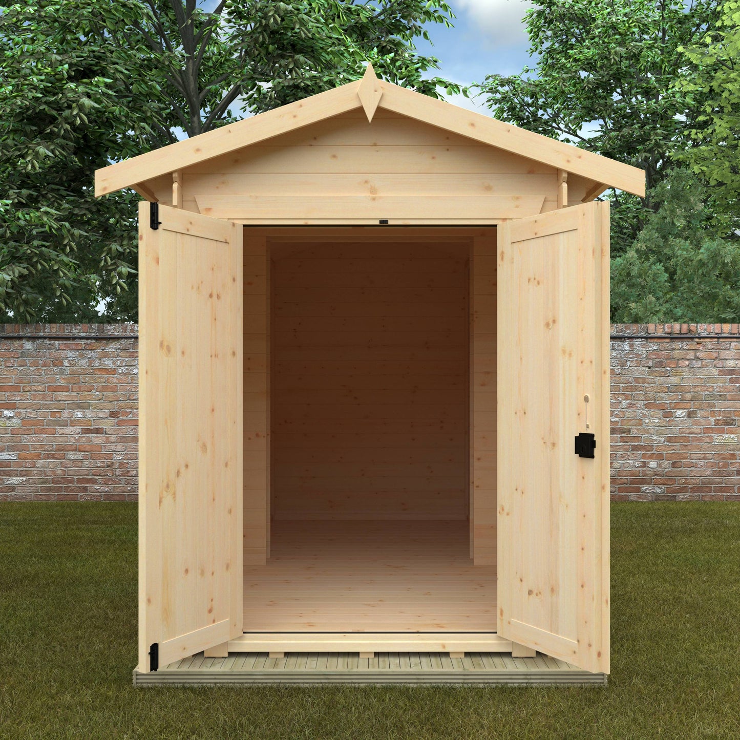 The Egerton 19mm - Log Cabins - Plymouth Sheds